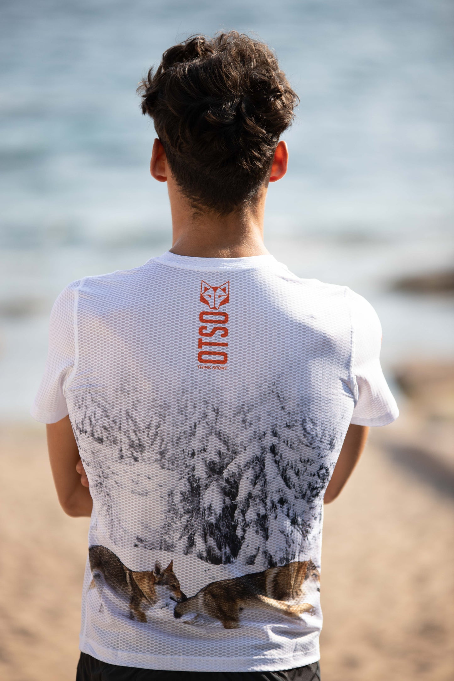 Men's Tech T-Shirt Wolf
