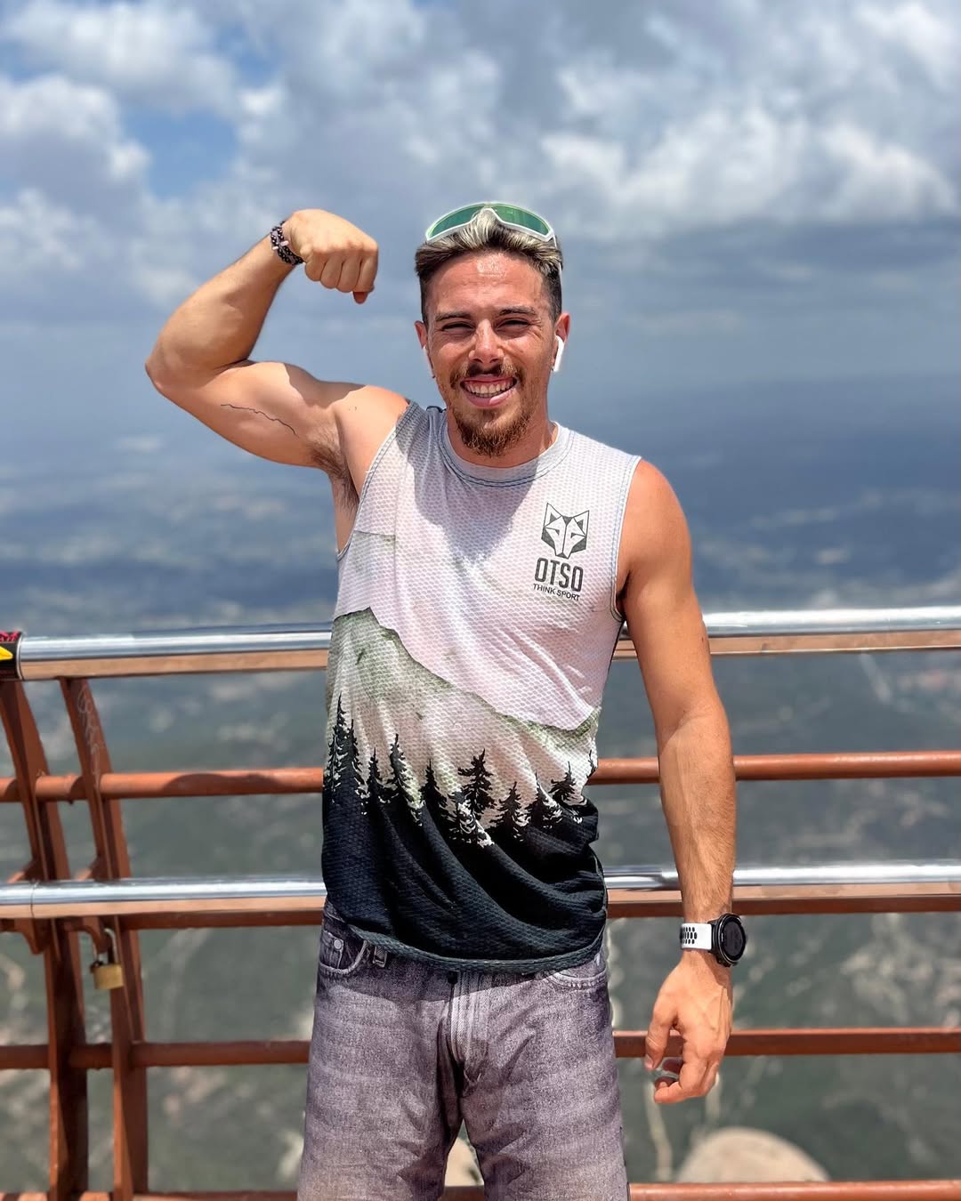 Men's Tank Green Forest