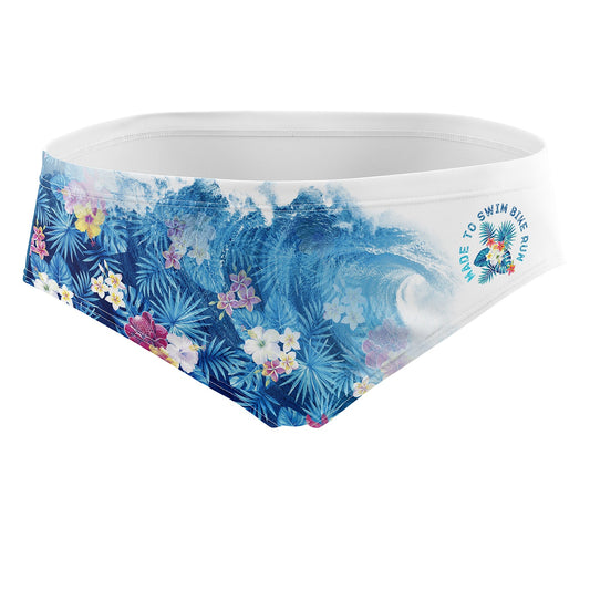 Men's Swim Briefs - Swim Bike Run Wave