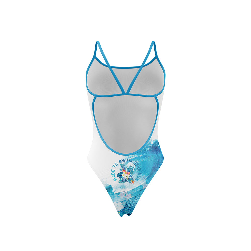 Women's Swimsuit - Swim Bike Run Wave