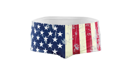 Men's Square Leg Swimsuit - Americana