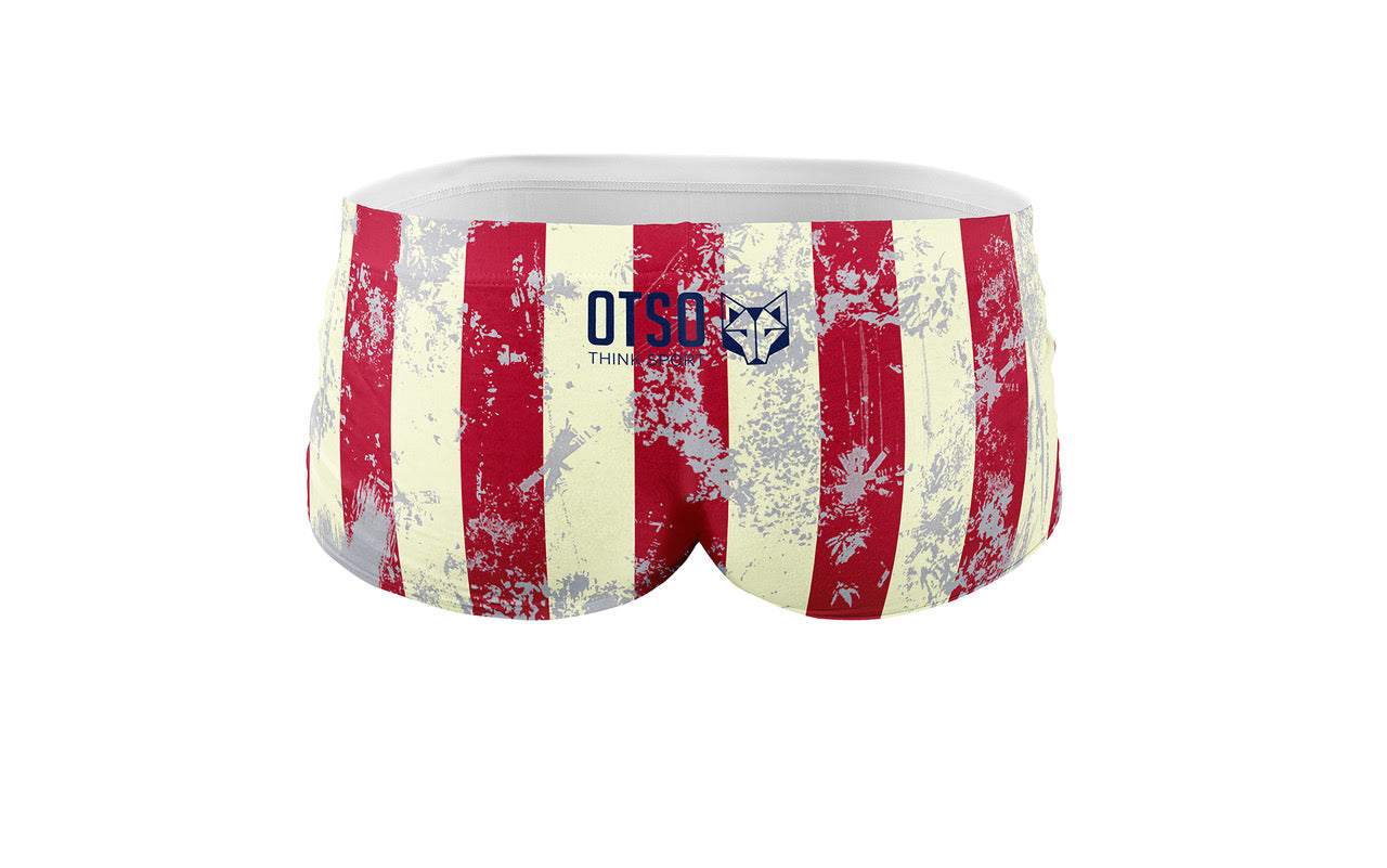 Men's Square Leg Swimsuit - Americana