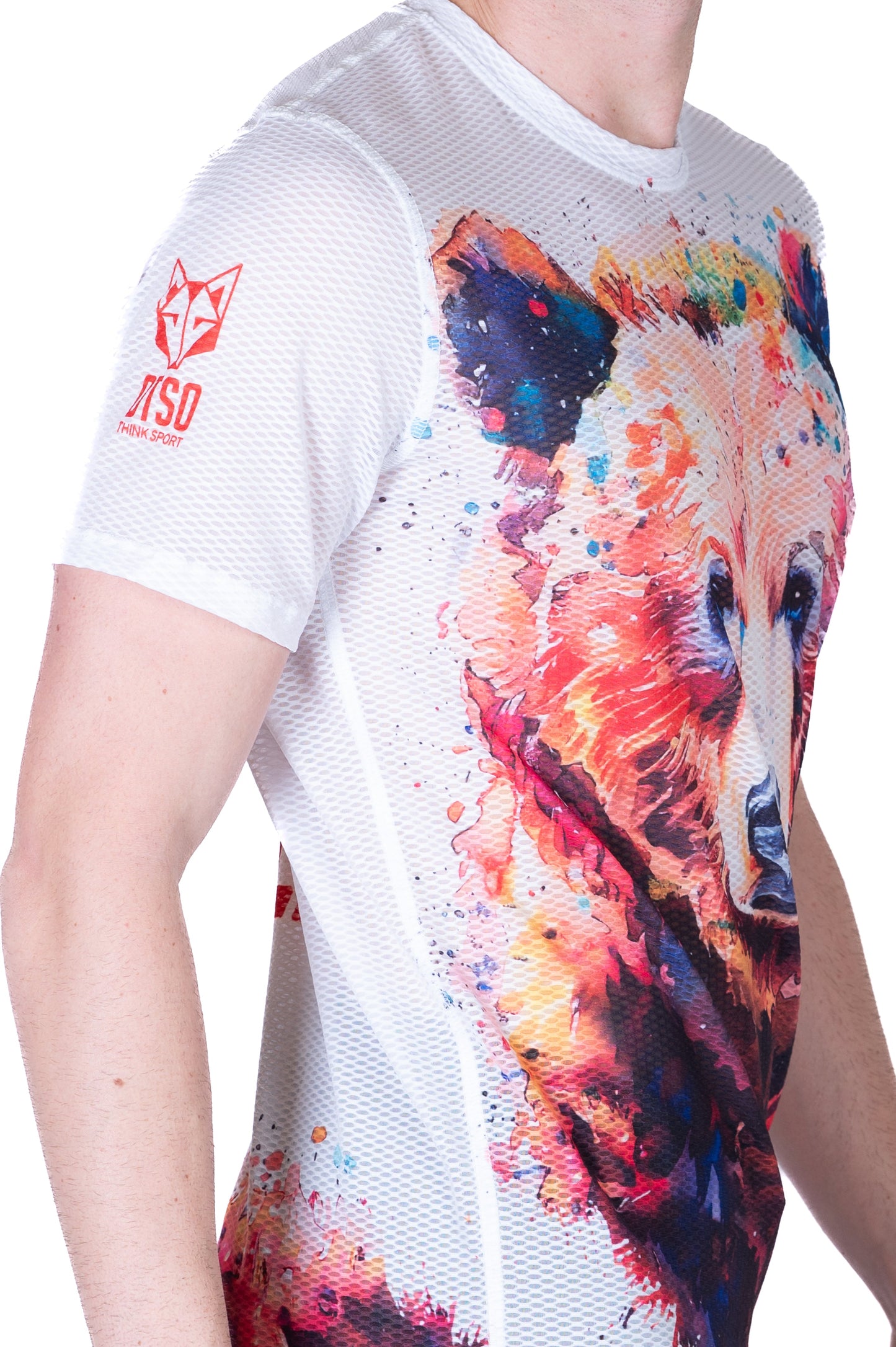 Men's Tech T-Shirt - Be Wild Bear