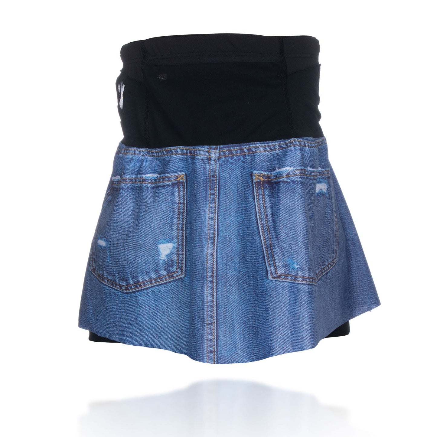 Women's Running Skirt - Blue Jeans Print