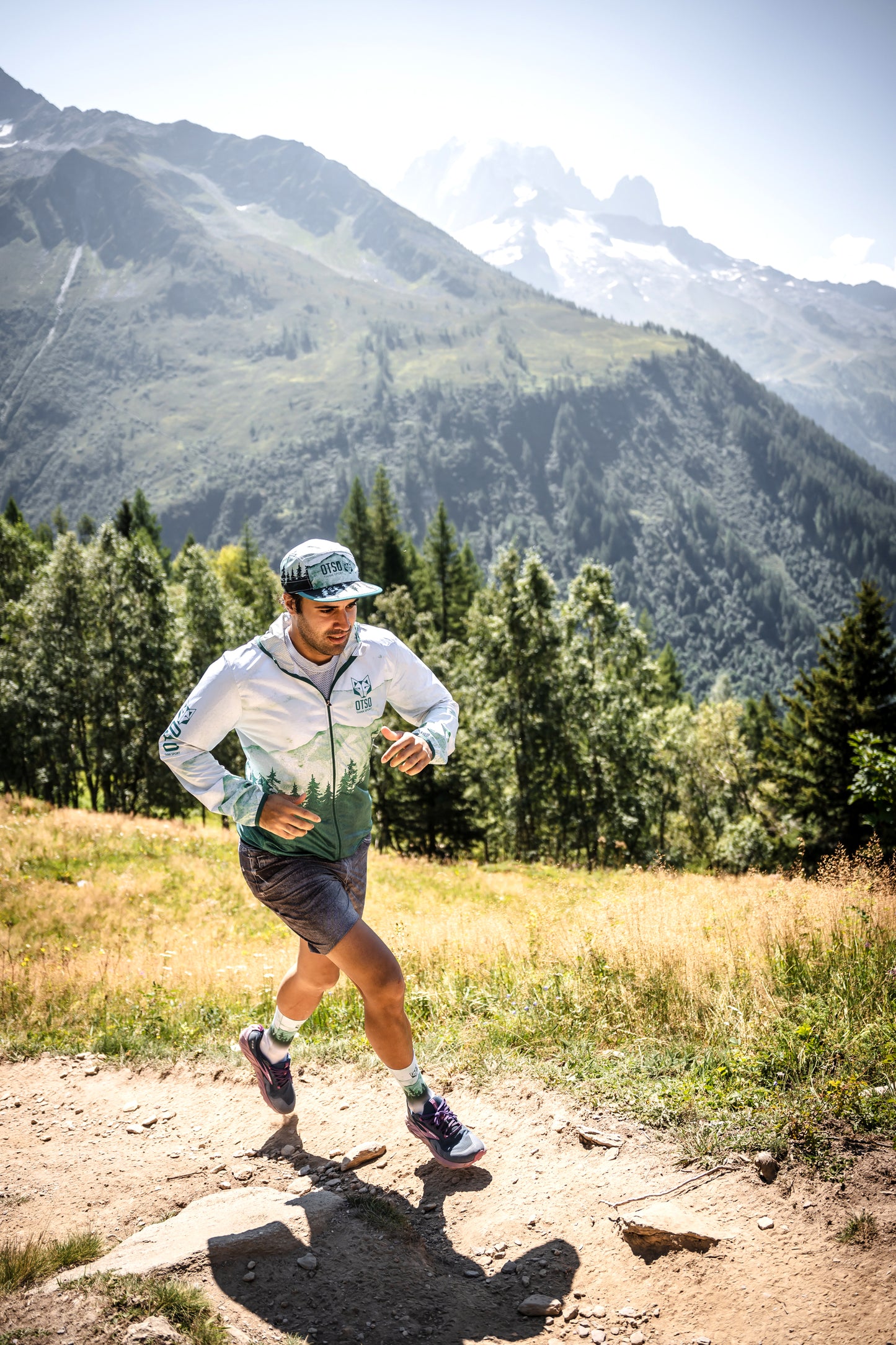 Unisex Running Jacket - Green Forest