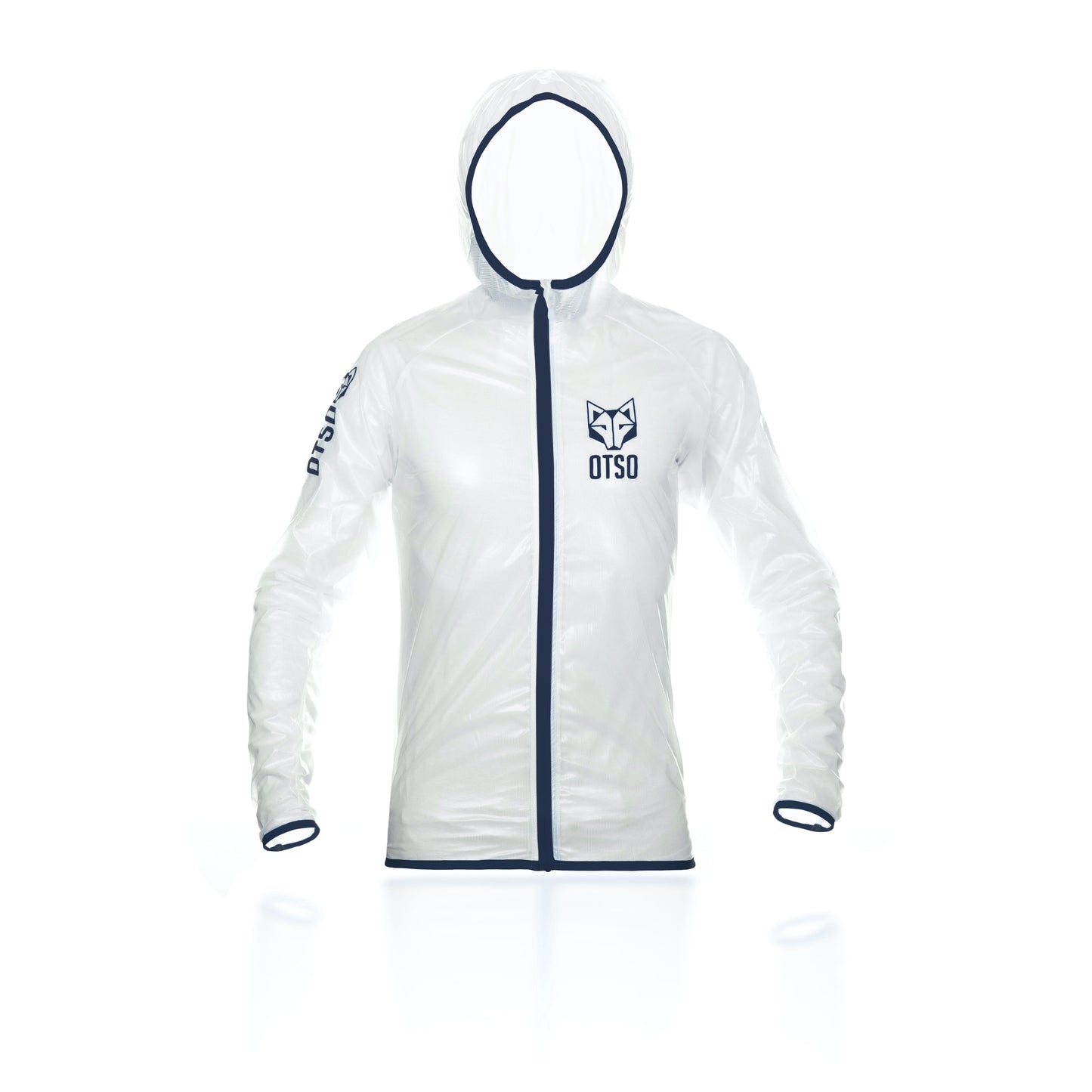 Waterproof Ultra Light Jacket White Black
