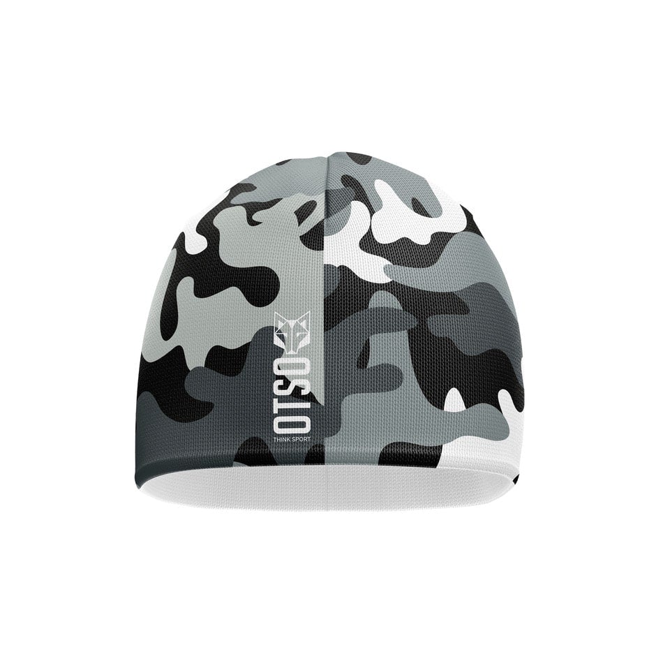 Beanie Camo Grey