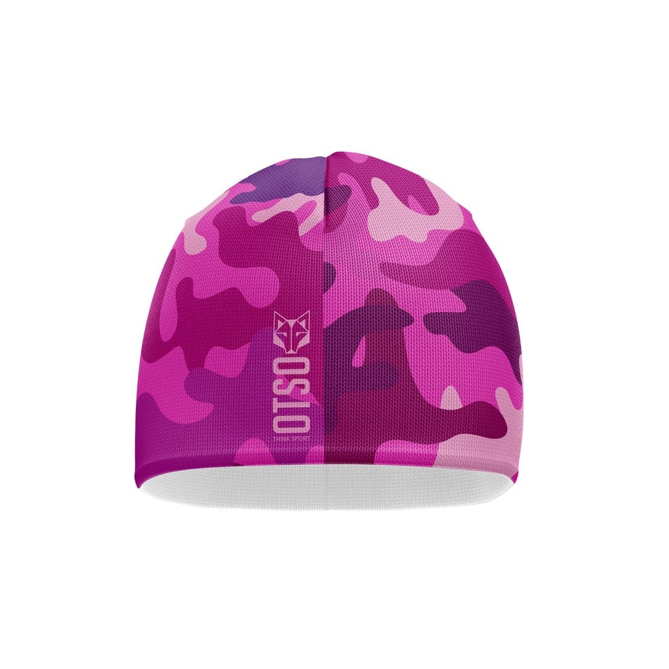 Beanie Pink Camo
