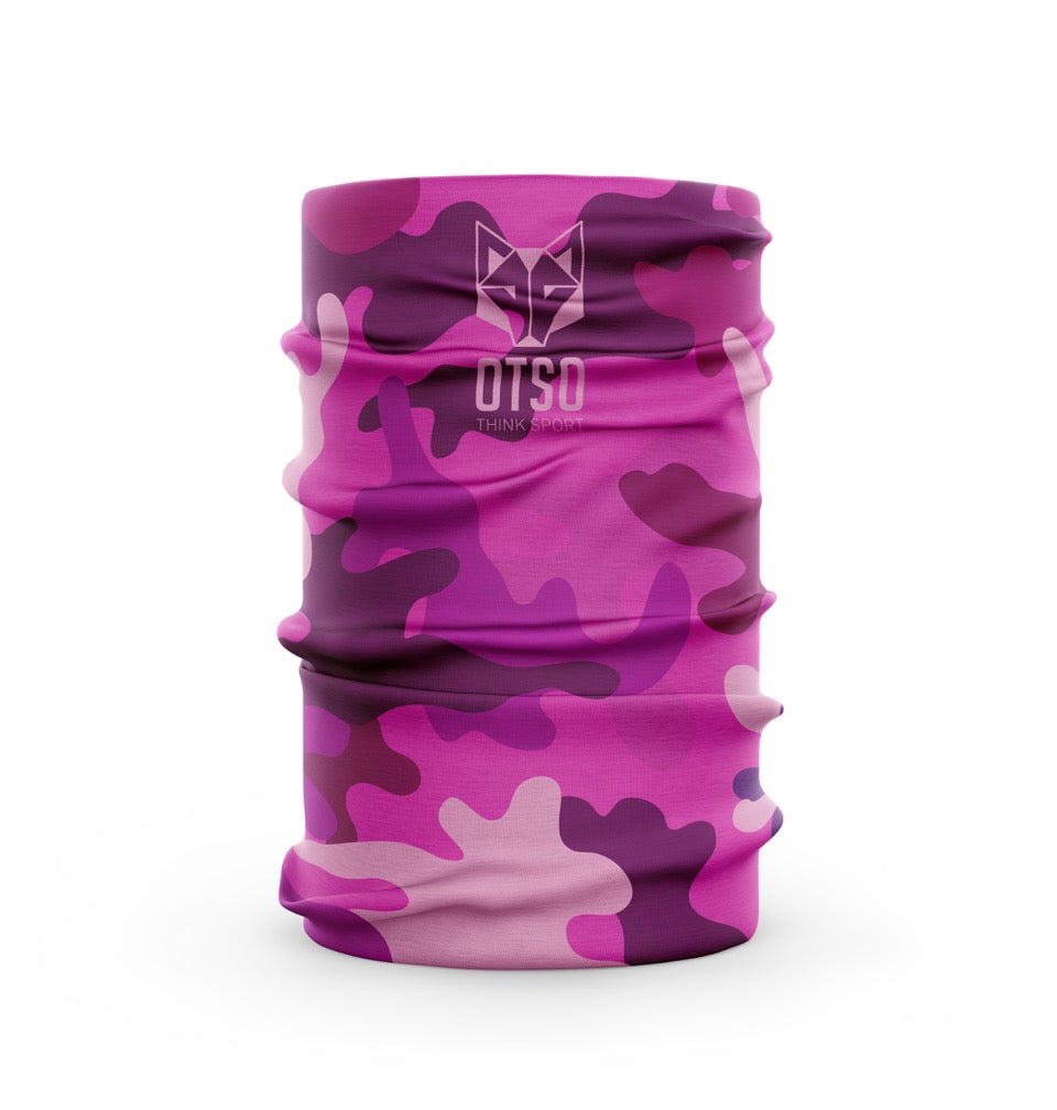 OTSO Sport Neck Gaiter - Pink Camo