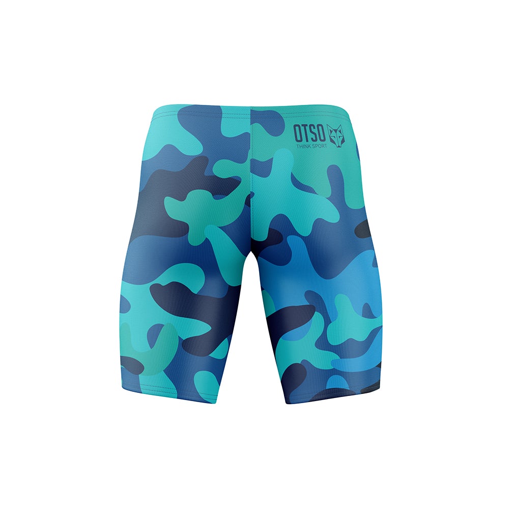 Men's Swim Jammer - Camo Blue