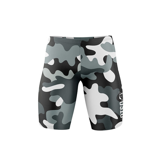 Men's Swim Jammer  - Camo Grey