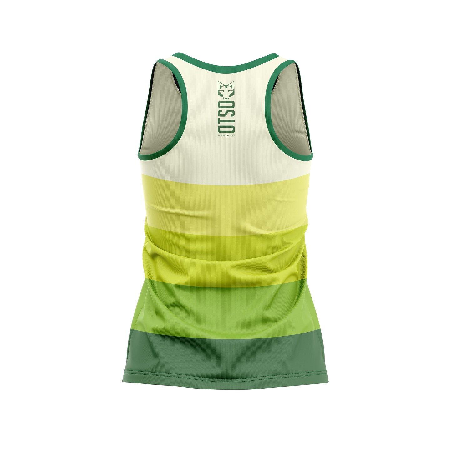 Women's Tank Top - Green Stripes