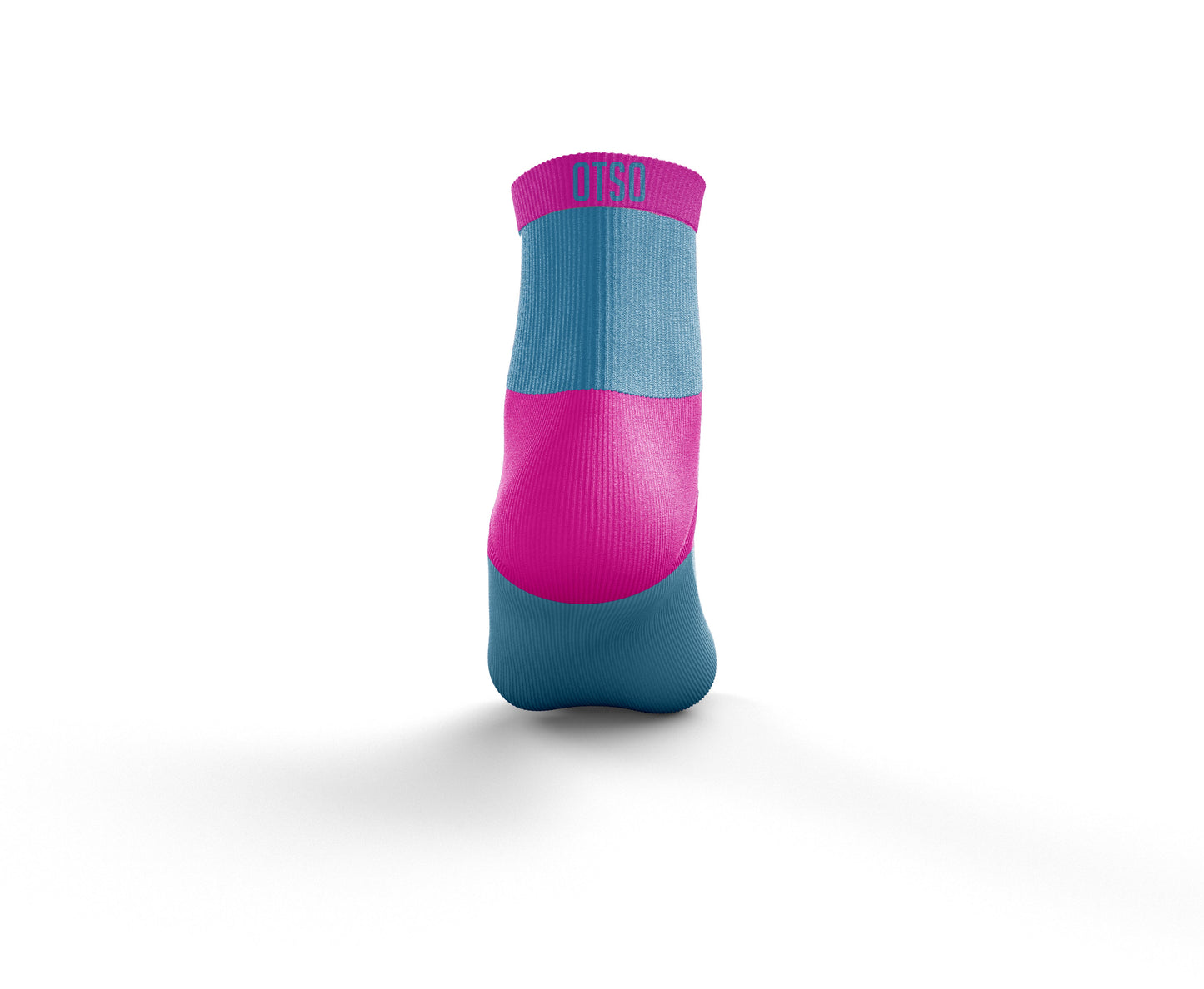 Low Cut Light Blue & Pink Multisport Socks