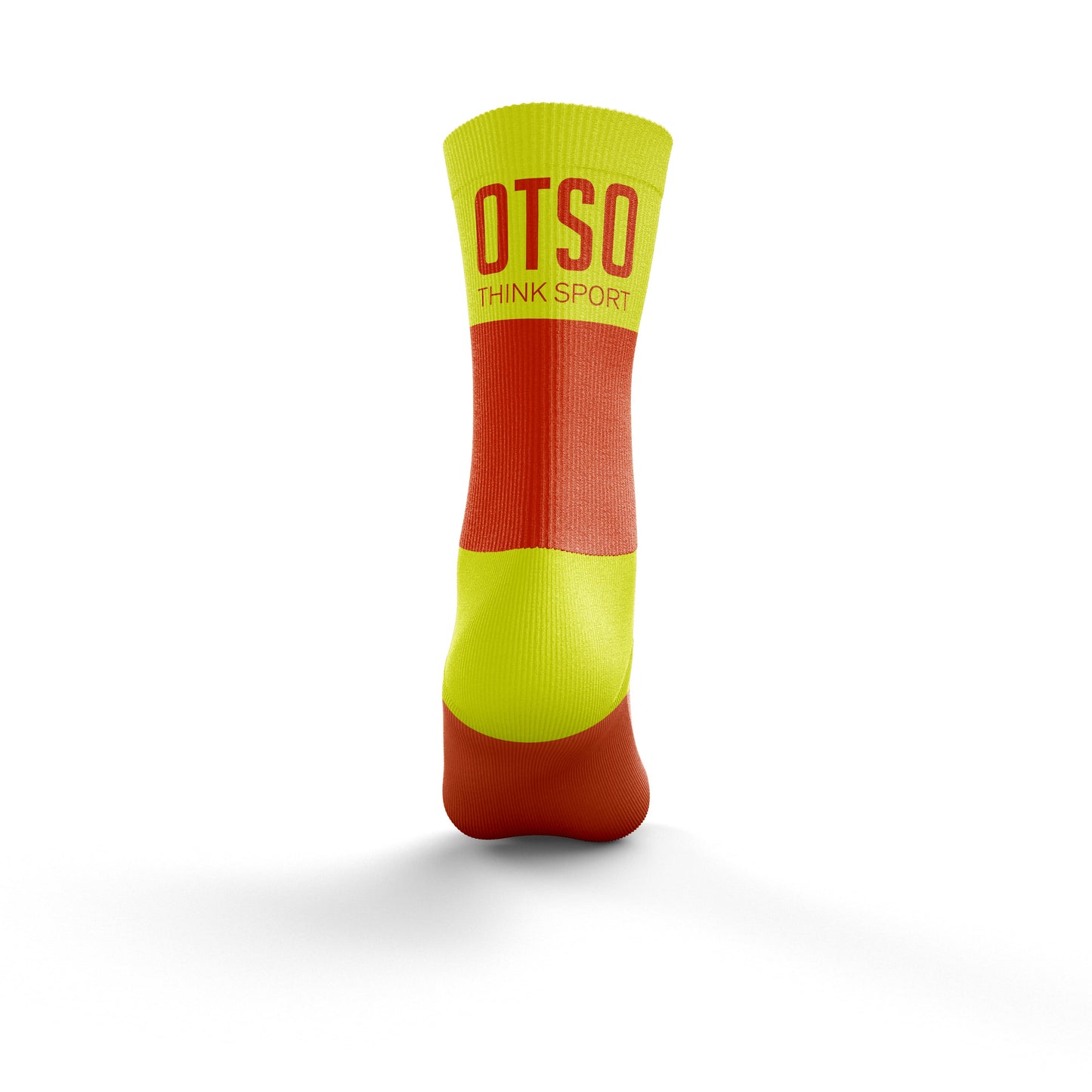 Multisport Socks Medium Cut Fluo Orange / Fluo Yellow