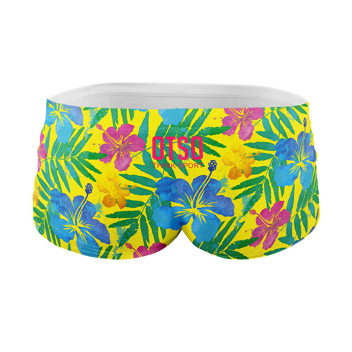Men's Square Leg Swimsuit - Floral
