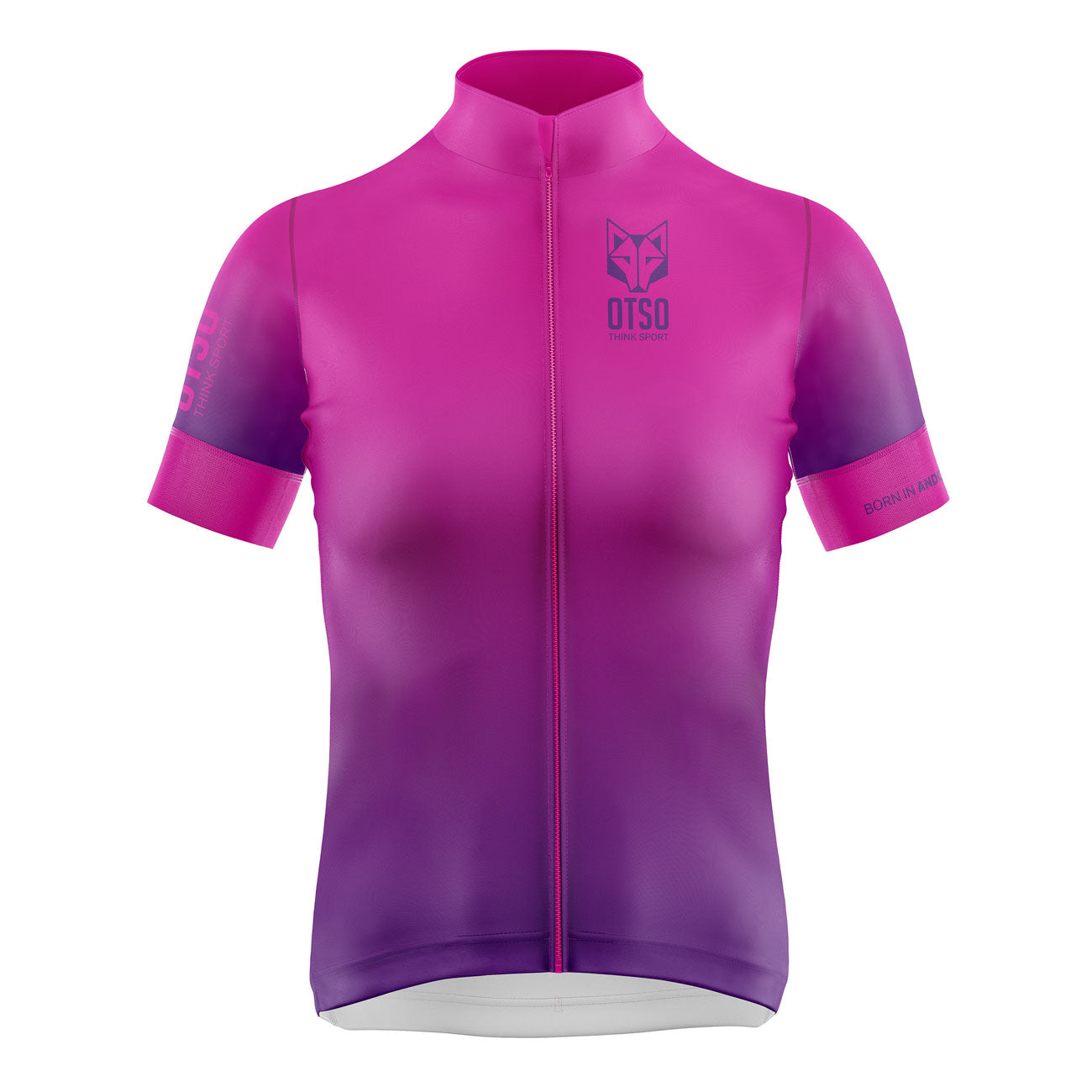 Women's Cycling Jersey Fluo Pink