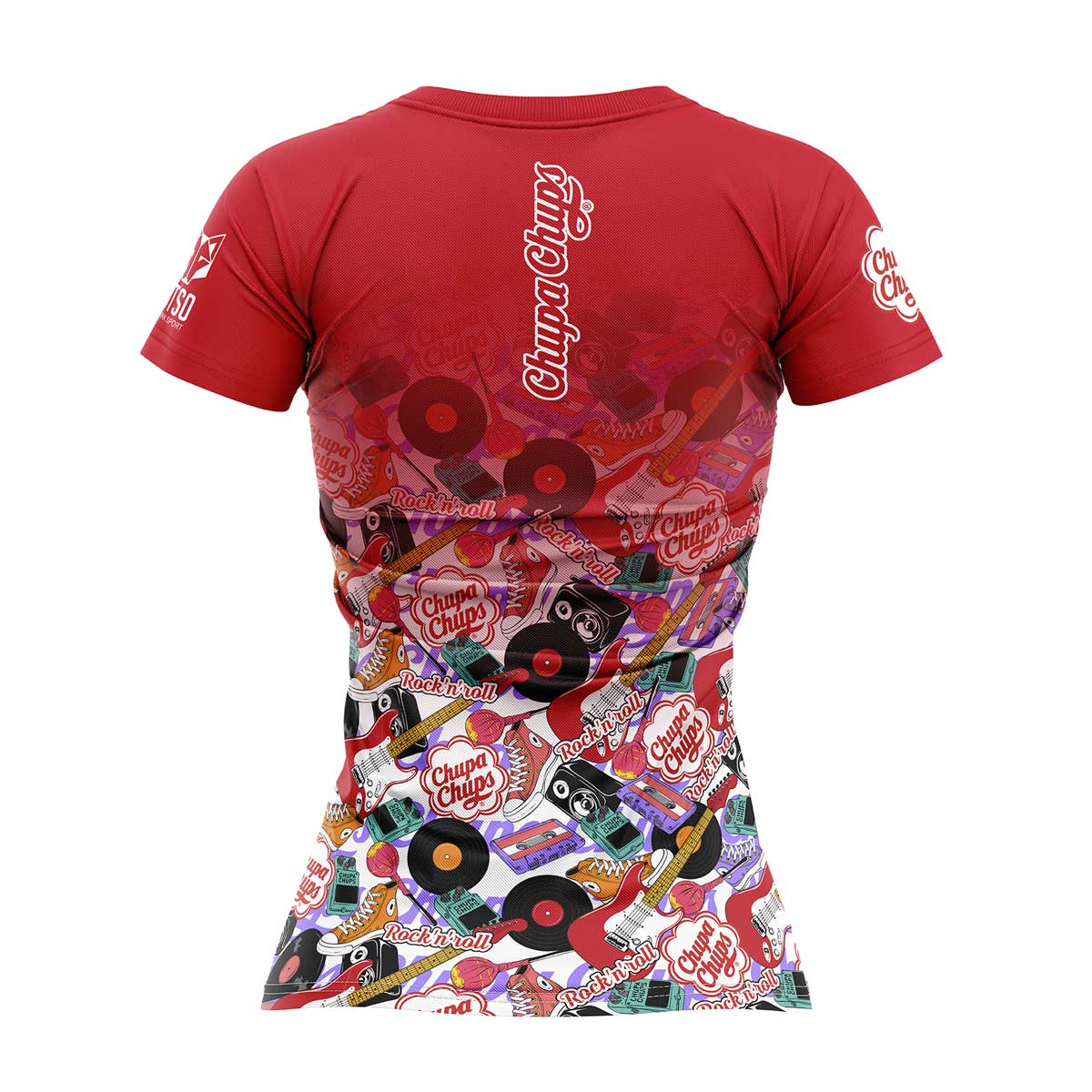 Womens Tech T-Shirt Chupa Chups Rock'n'Roll