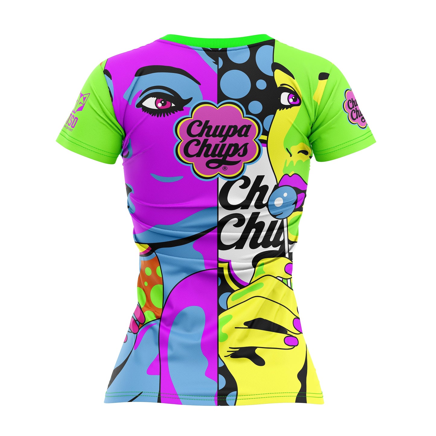 Women's T-Shirt Chupa Chups Warhool