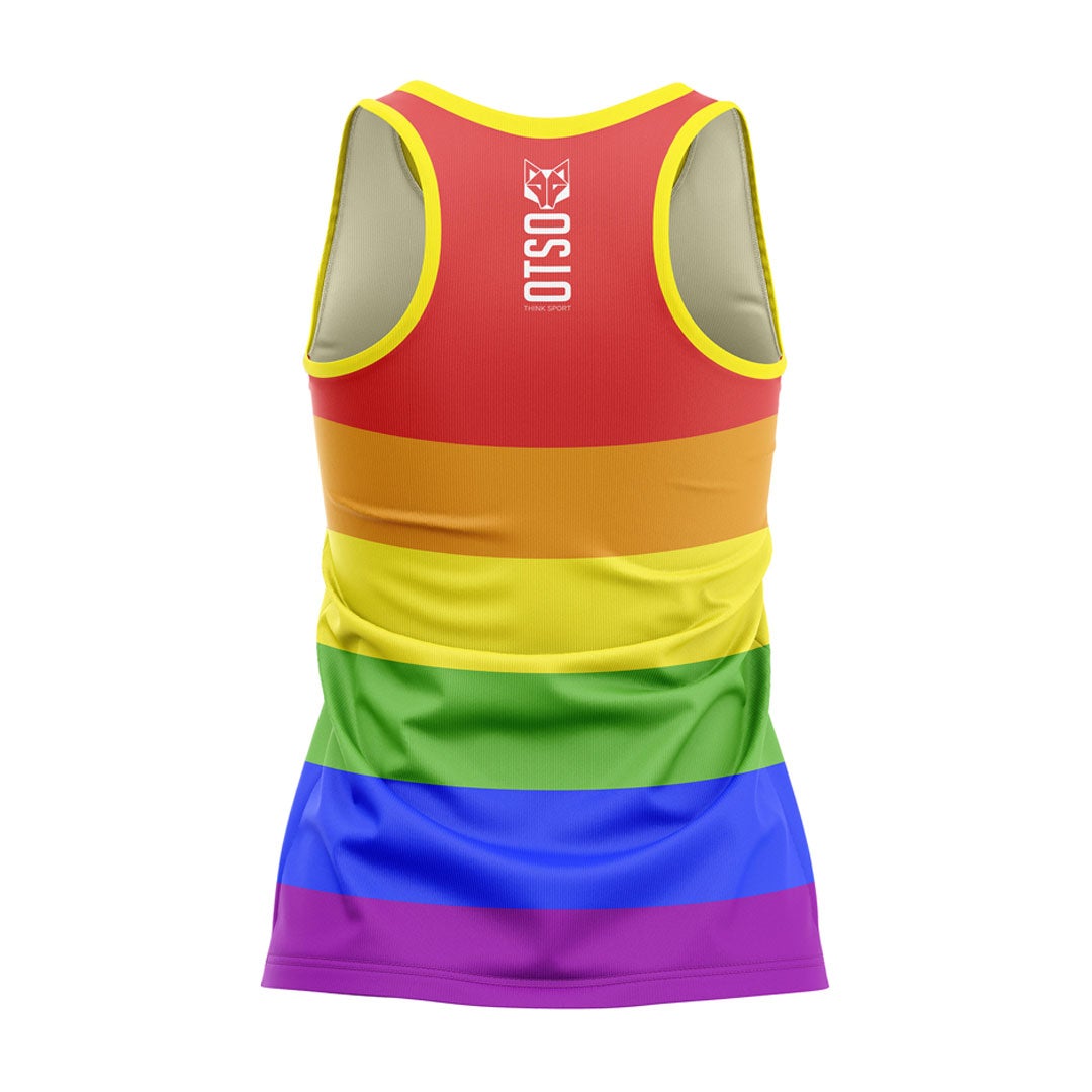 Women's Tank Top - Rainbow Stripe Fight 4 Love