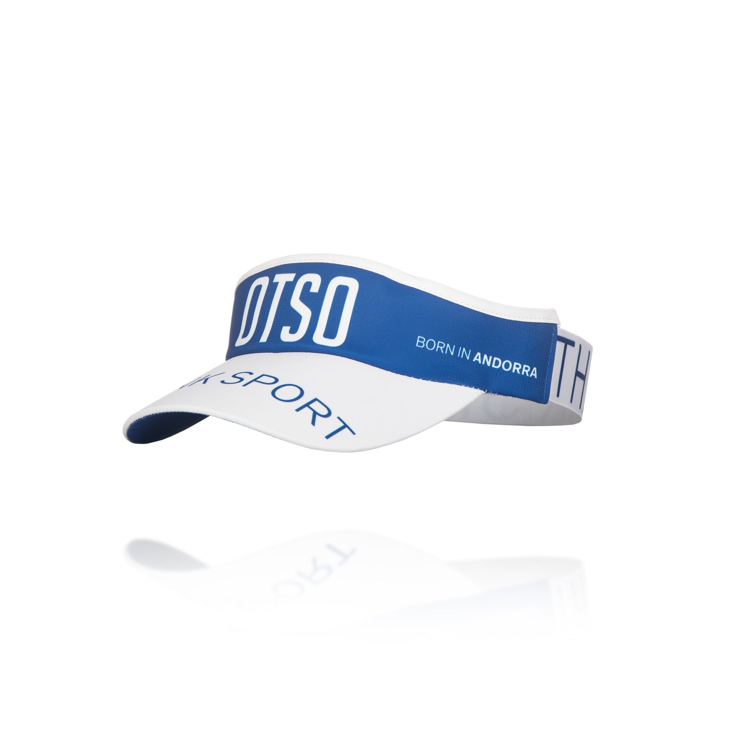 Visor Electric Blue & White
