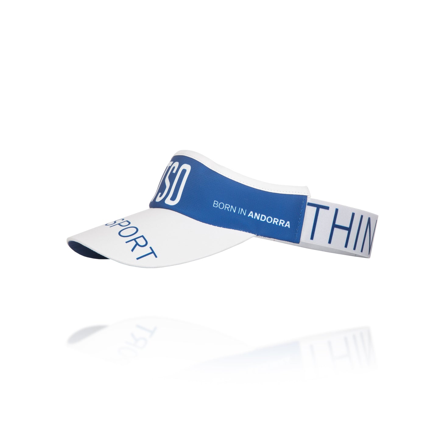 Visor Electric Blue & White