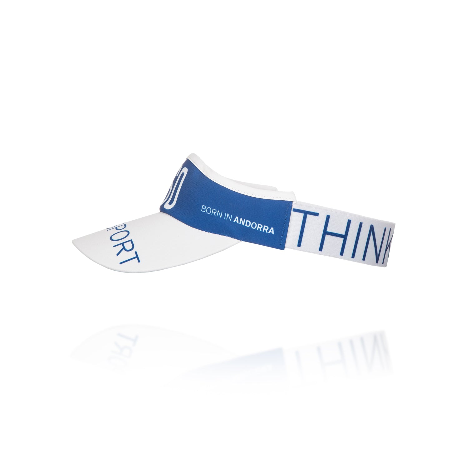 Visor Electric Blue & White