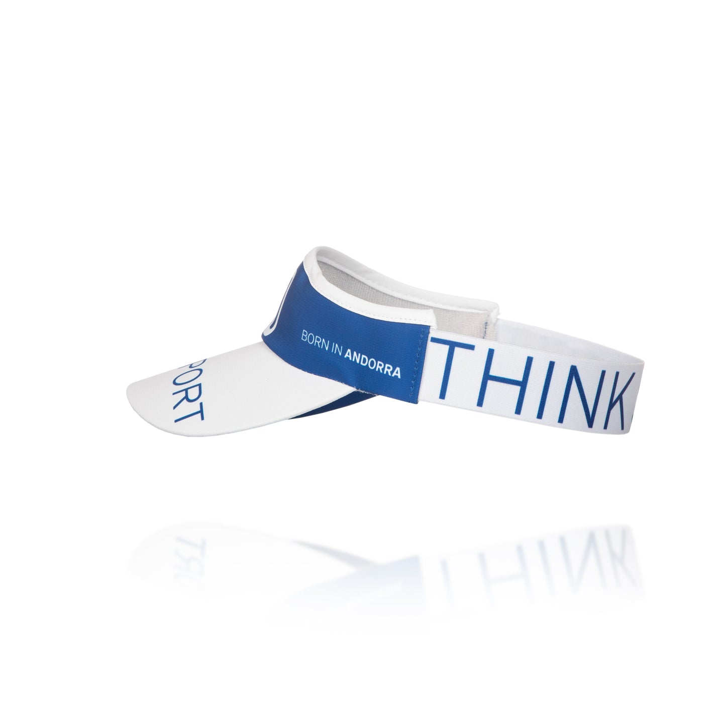 Visor Electric Blue & White