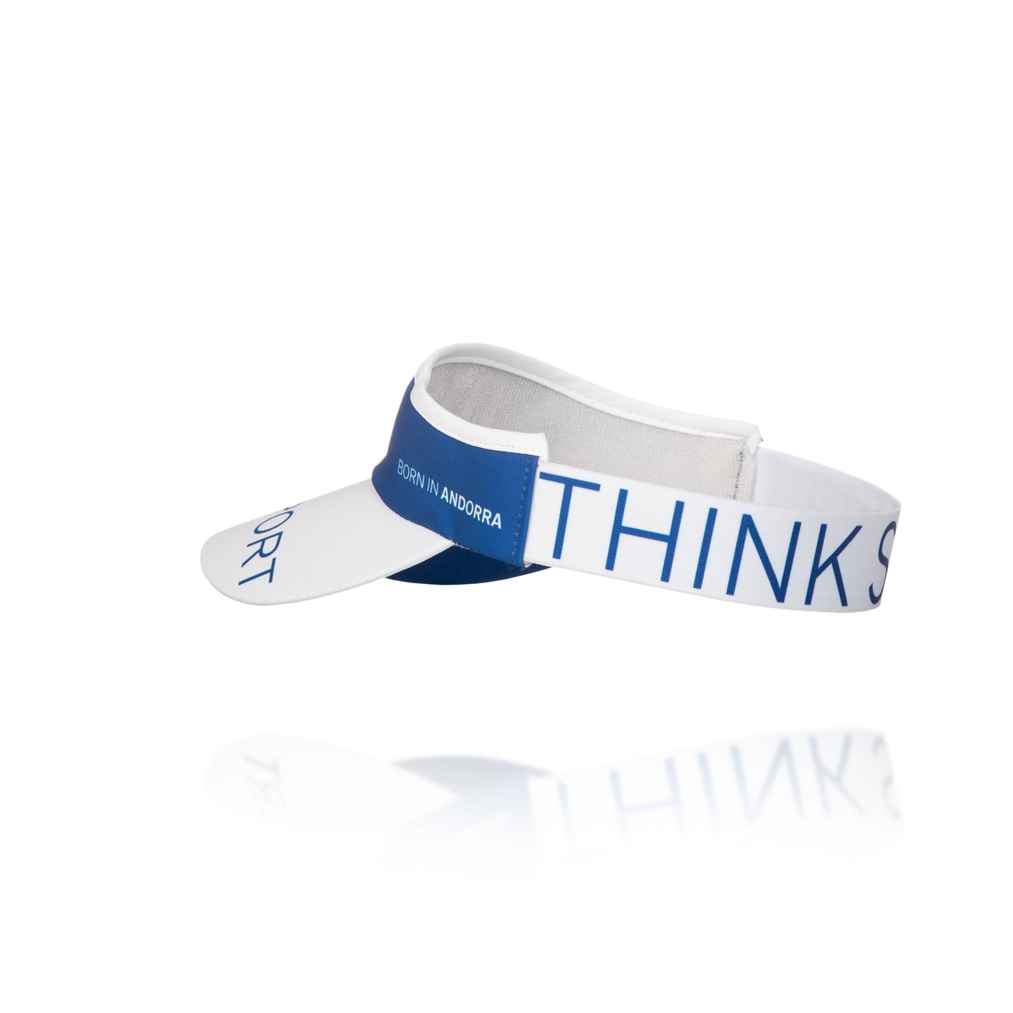 Visor Electric Blue & White