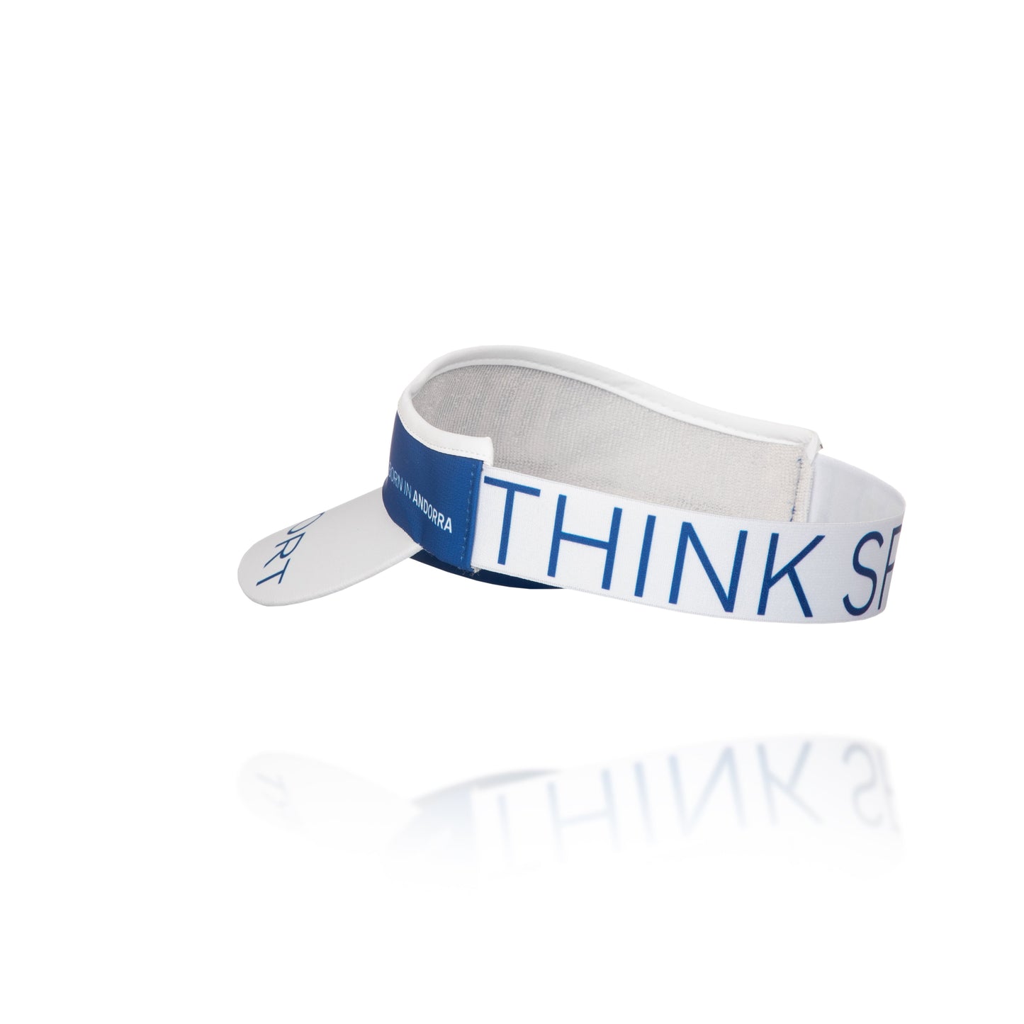 Visor Electric Blue & White