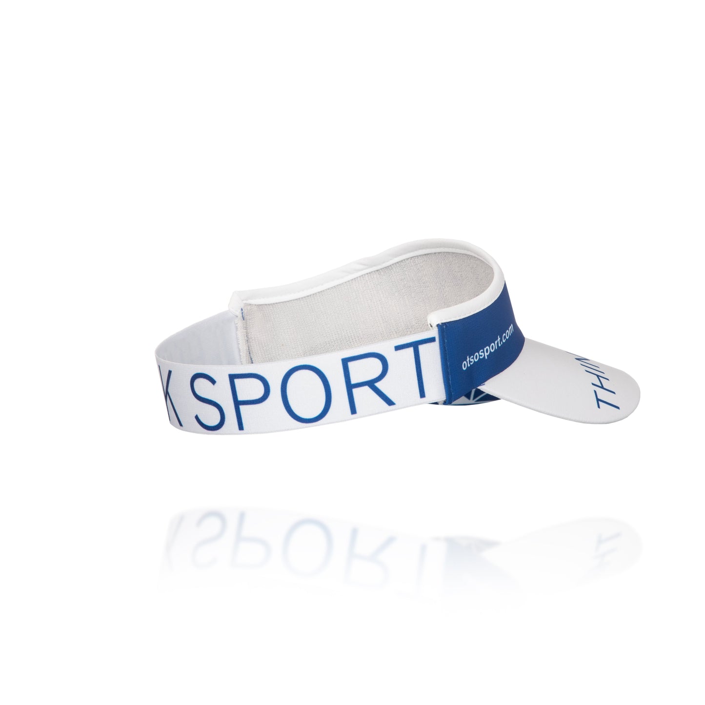 Visor Electric Blue & White