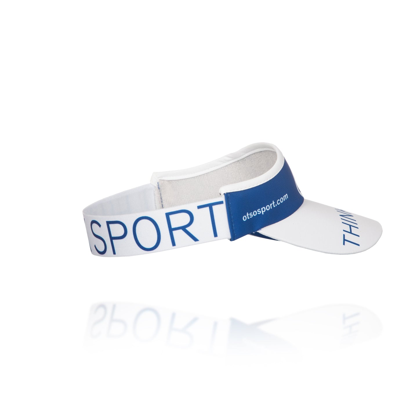 Visor Electric Blue & White