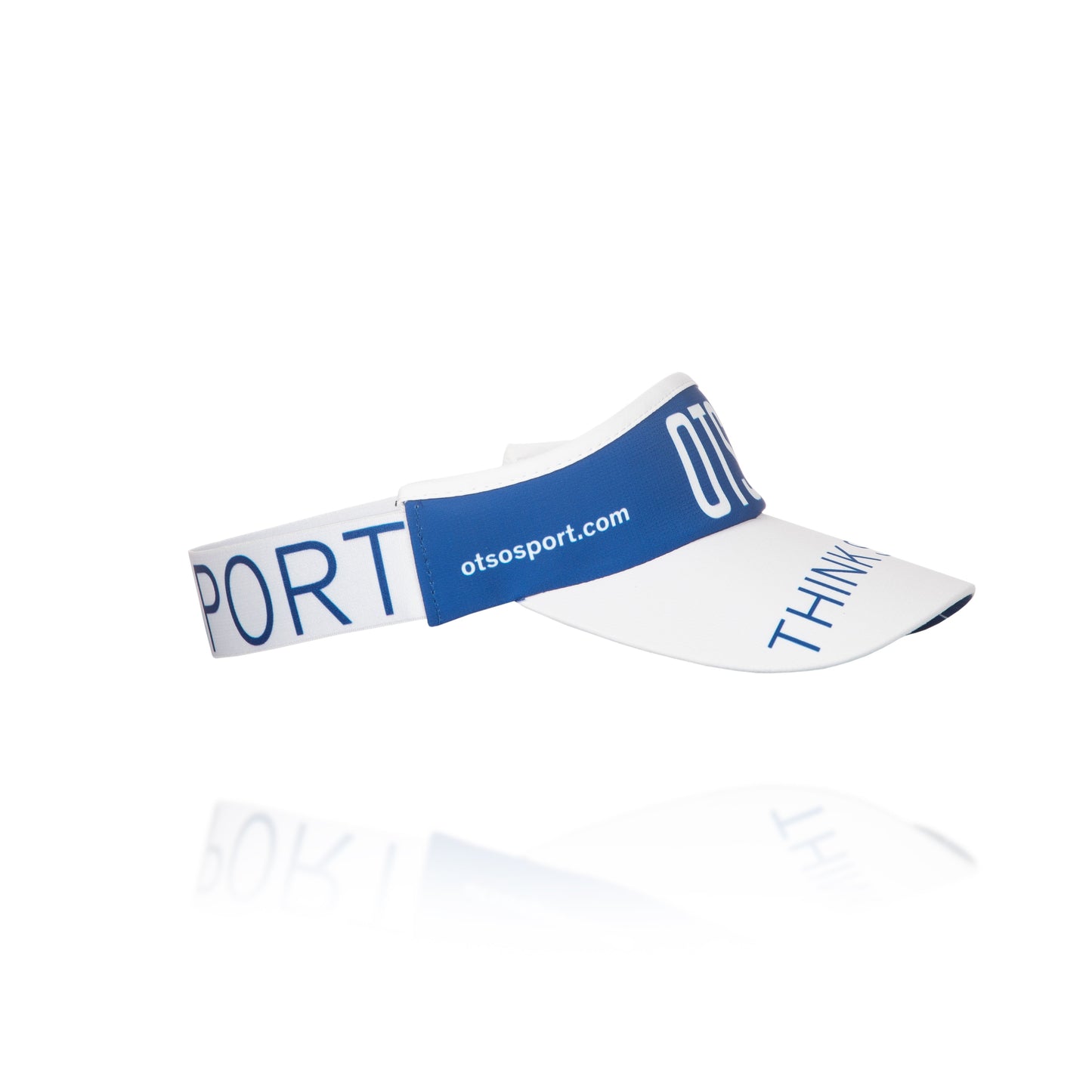 Visor Electric Blue & White