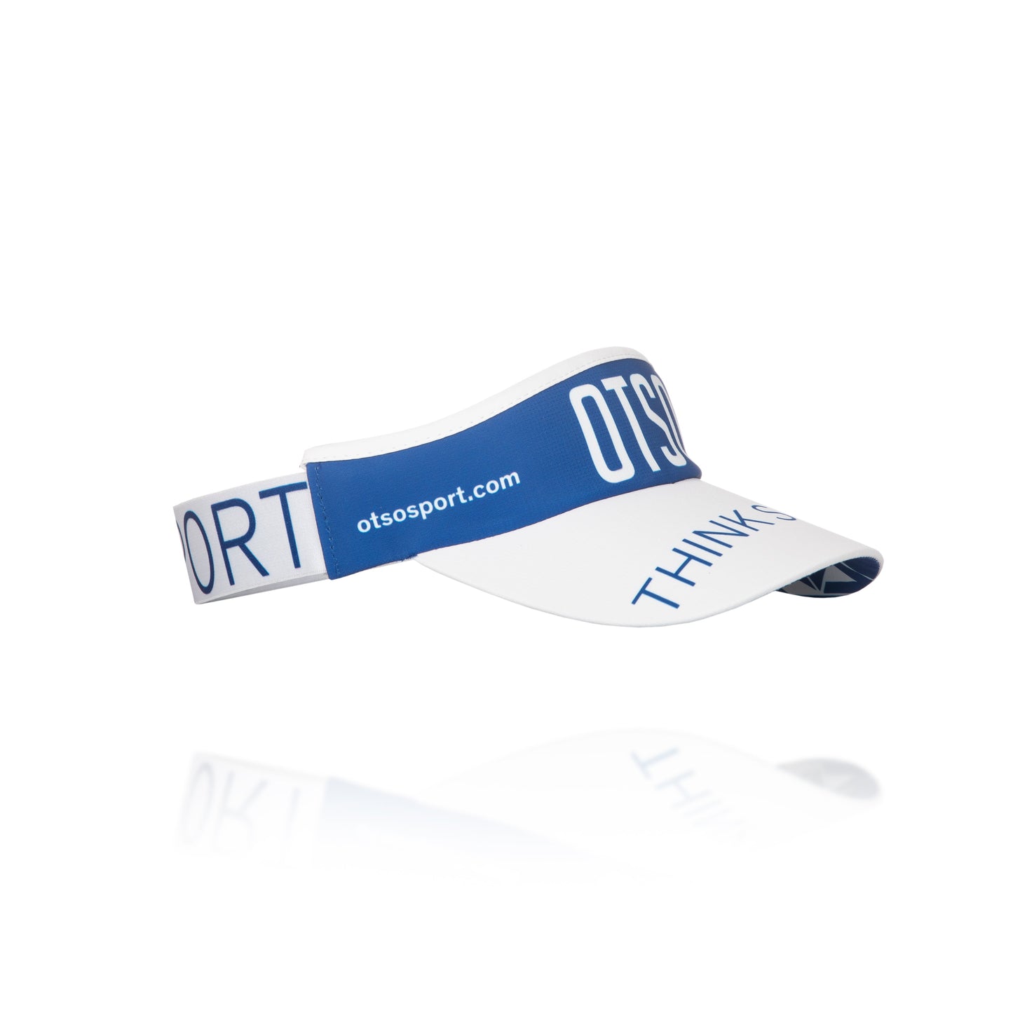Visor Electric Blue & White