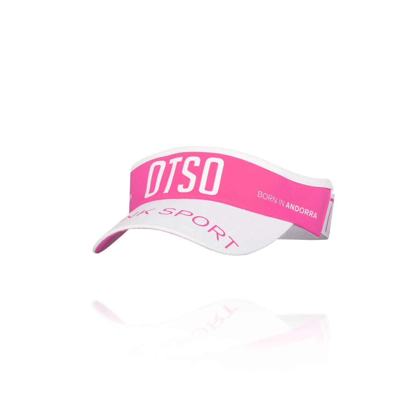 Visor Fluo Pink & White