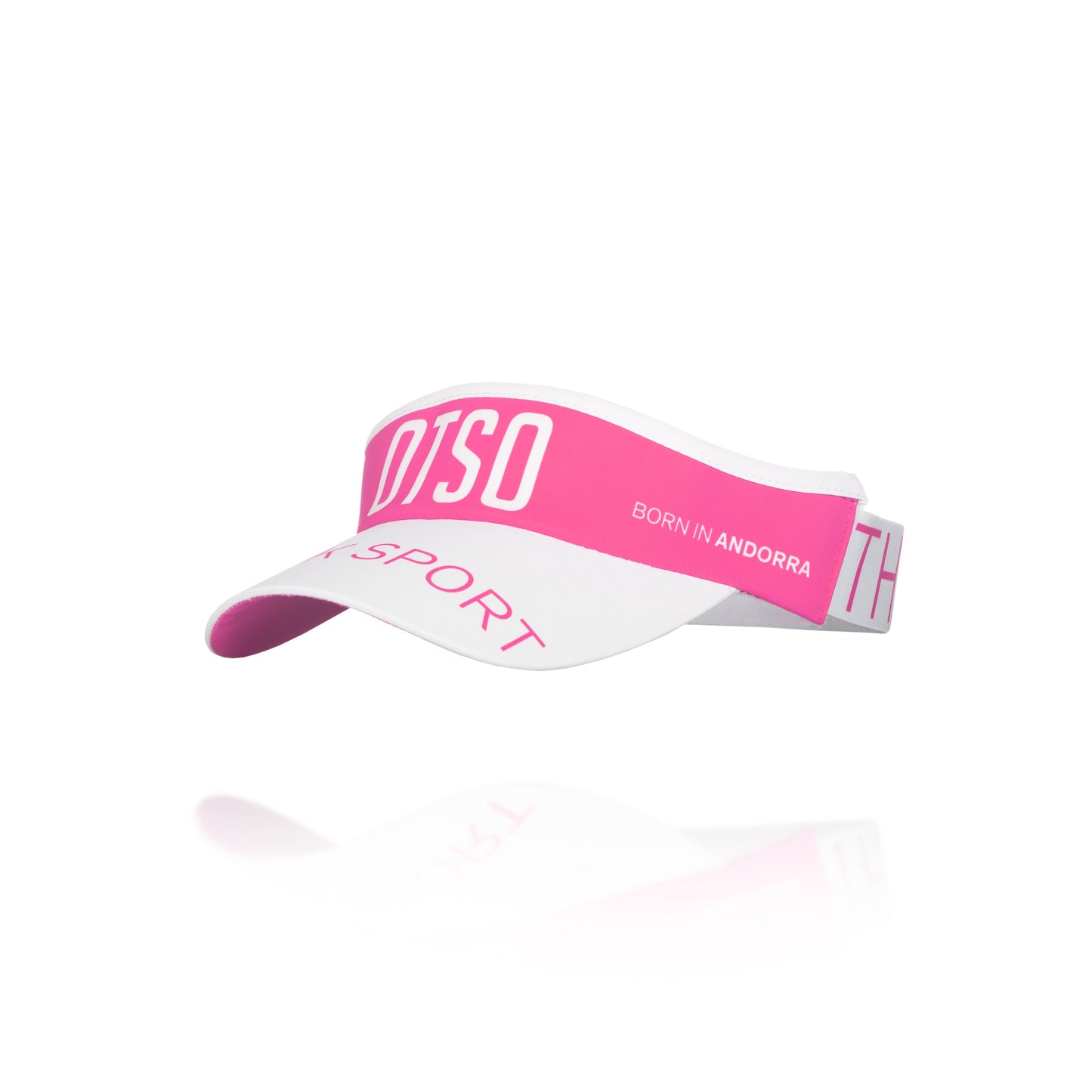 Visor Fluo Pink & White