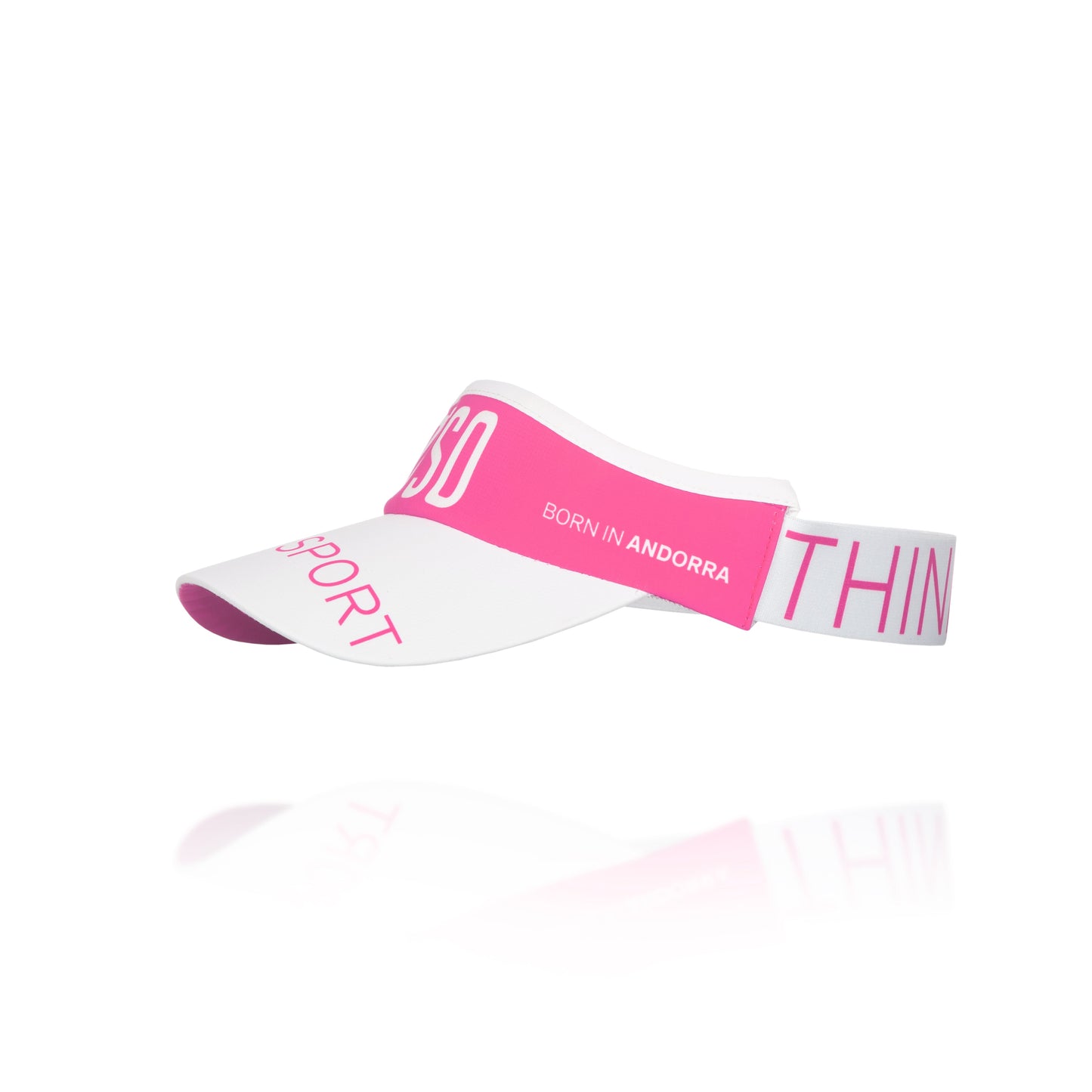 Visor Fluo Pink & White