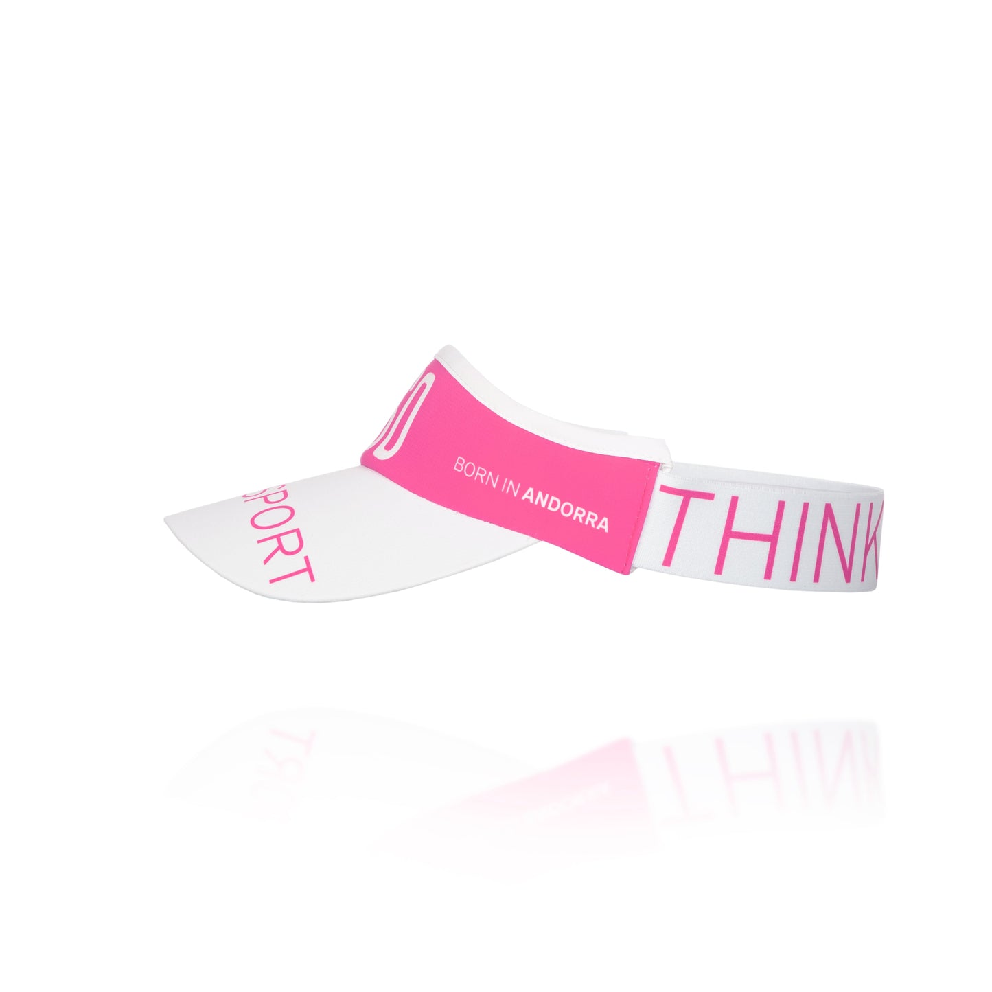 Visor Fluo Pink & White