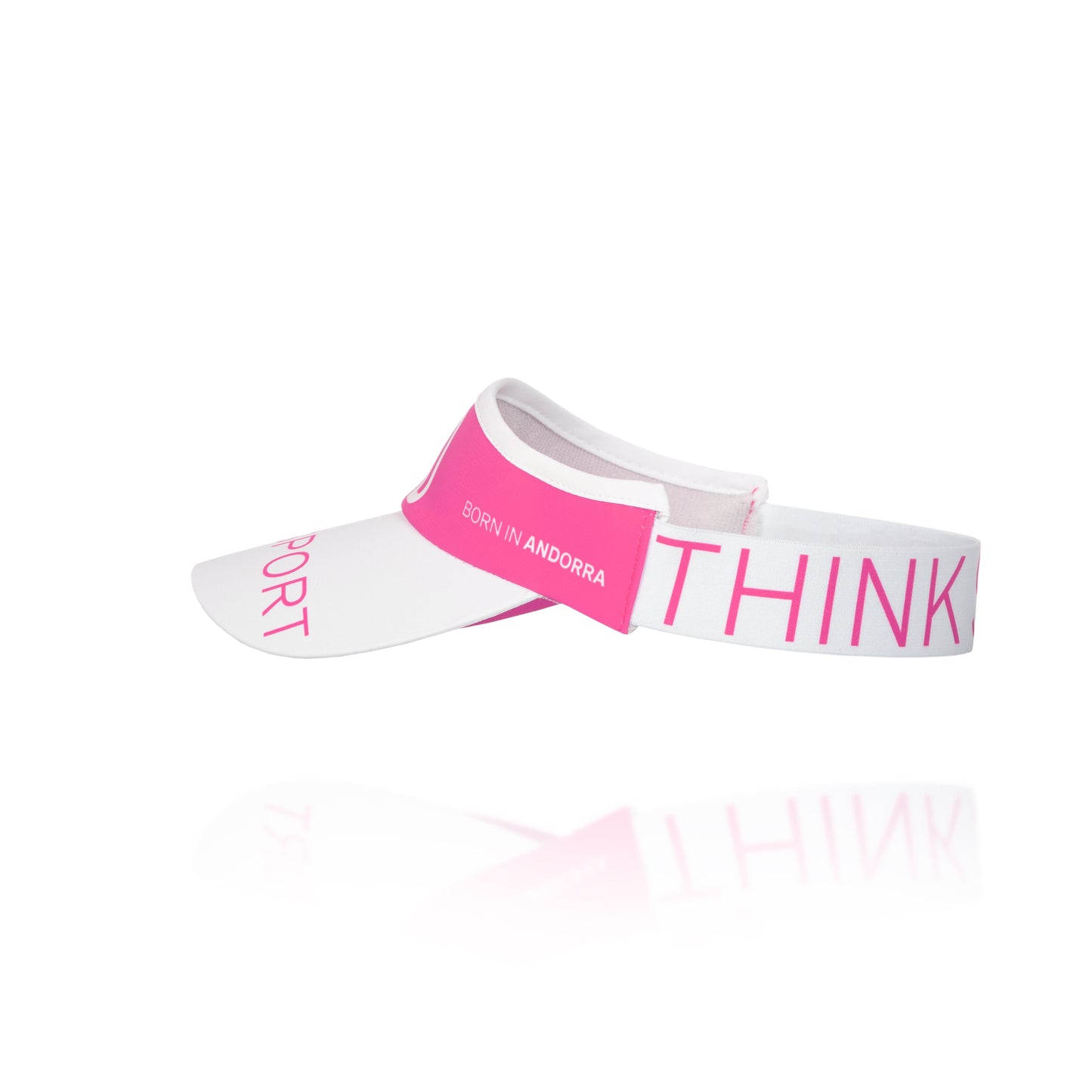Visor Fluo Pink & White
