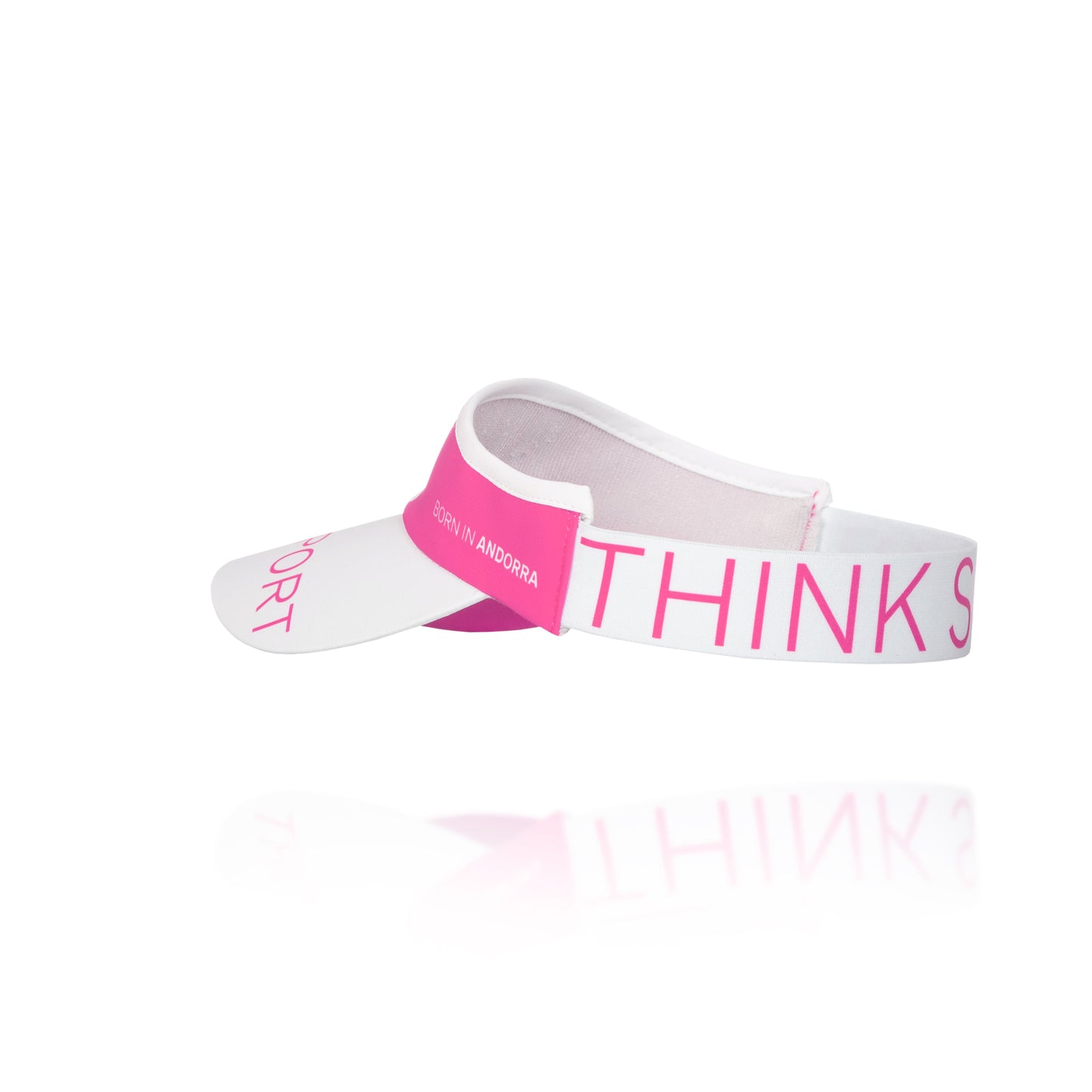Visor Fluo Pink & White