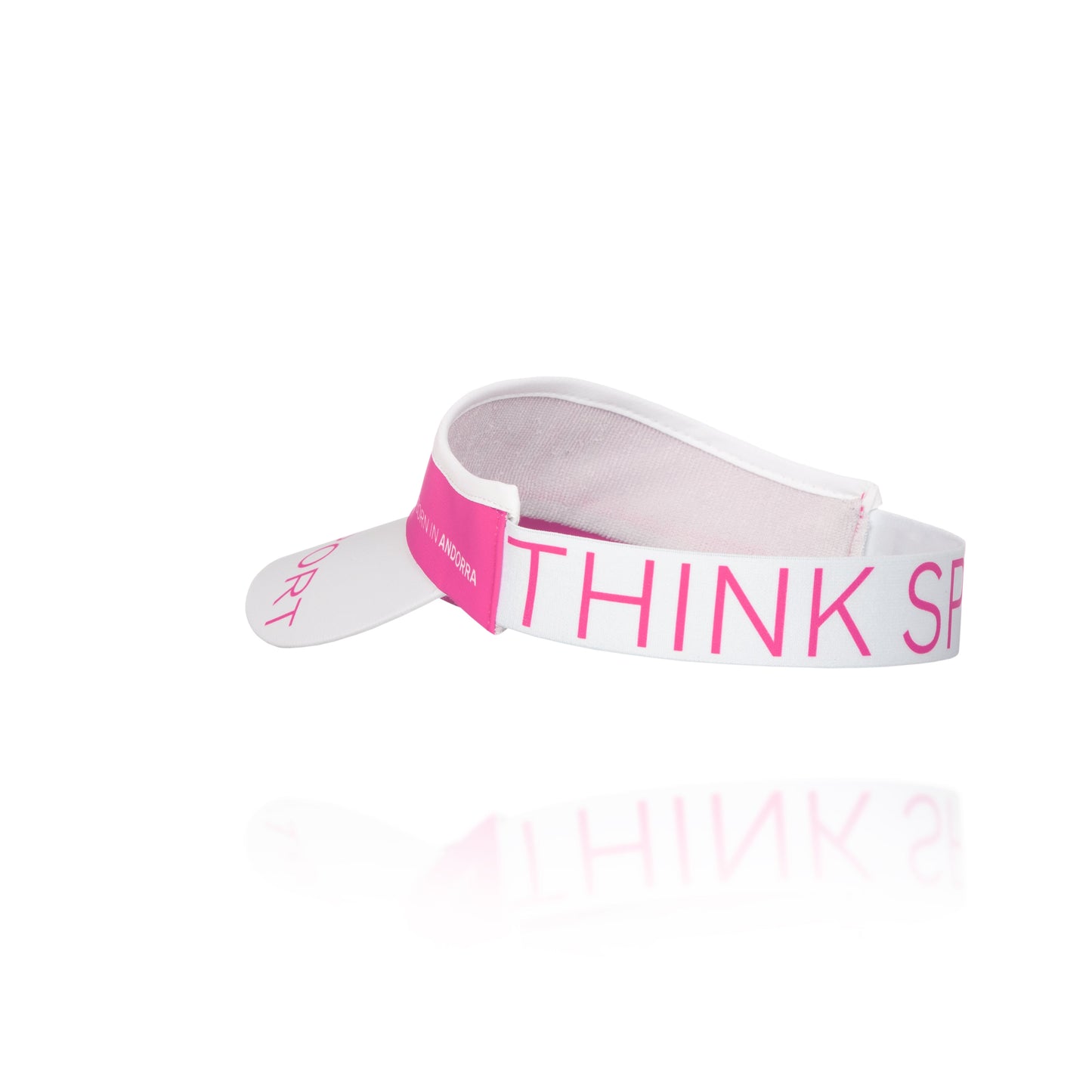Visor Fluo Pink & White
