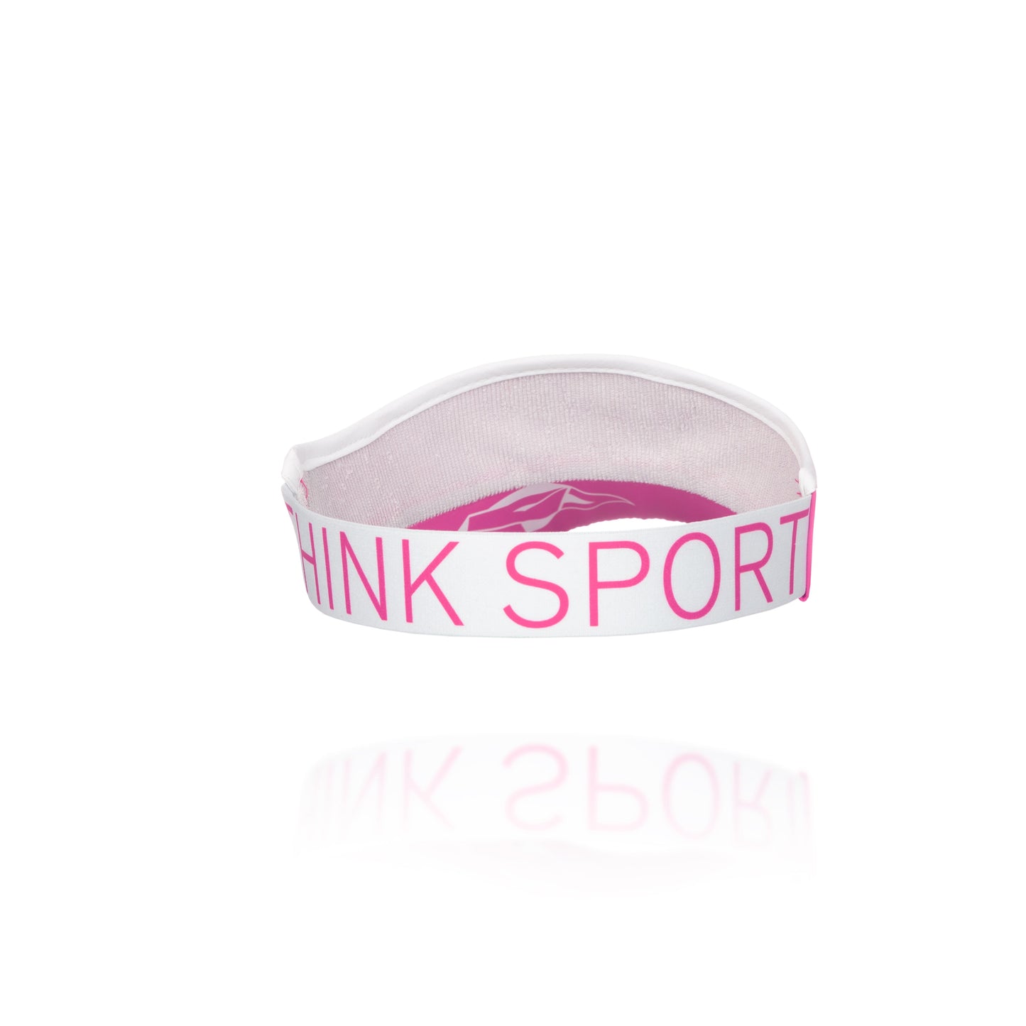 Visor Fluo Pink & White