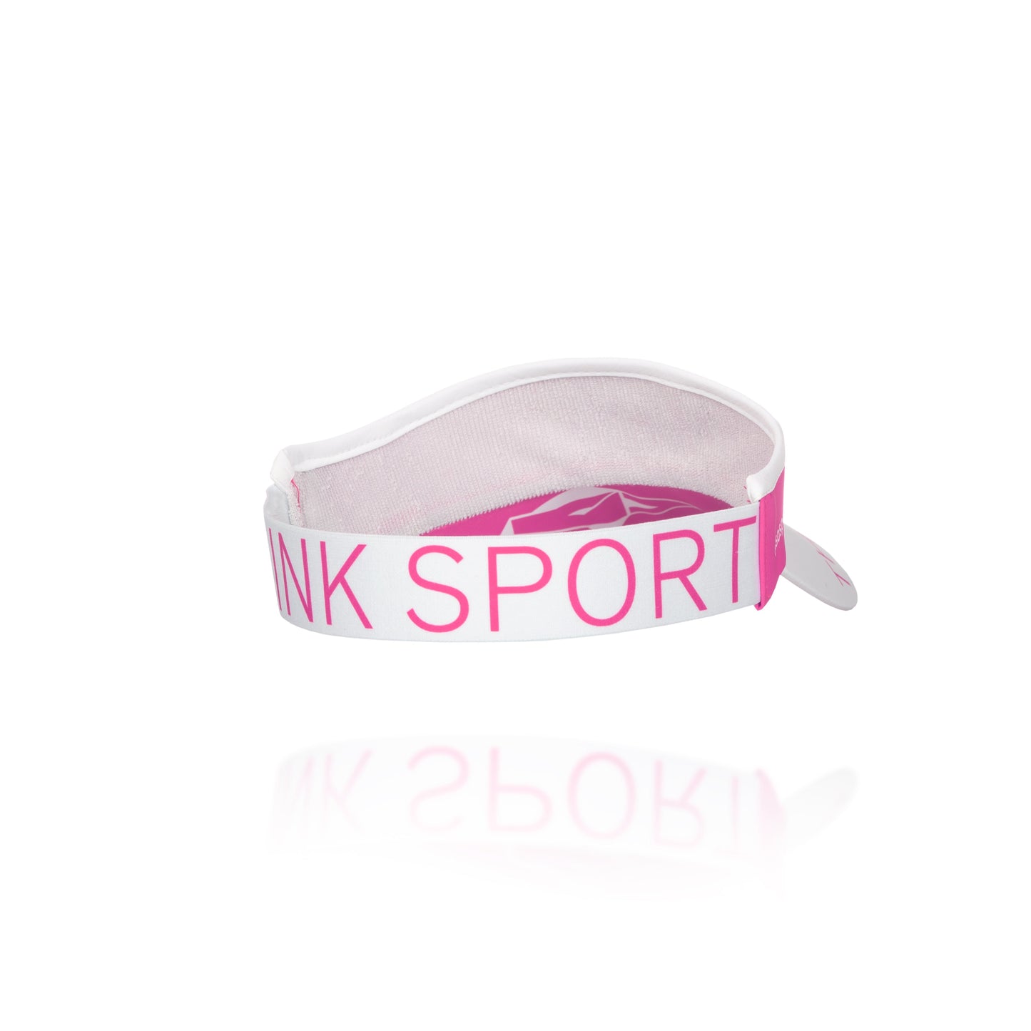 Visor Fluo Pink & White