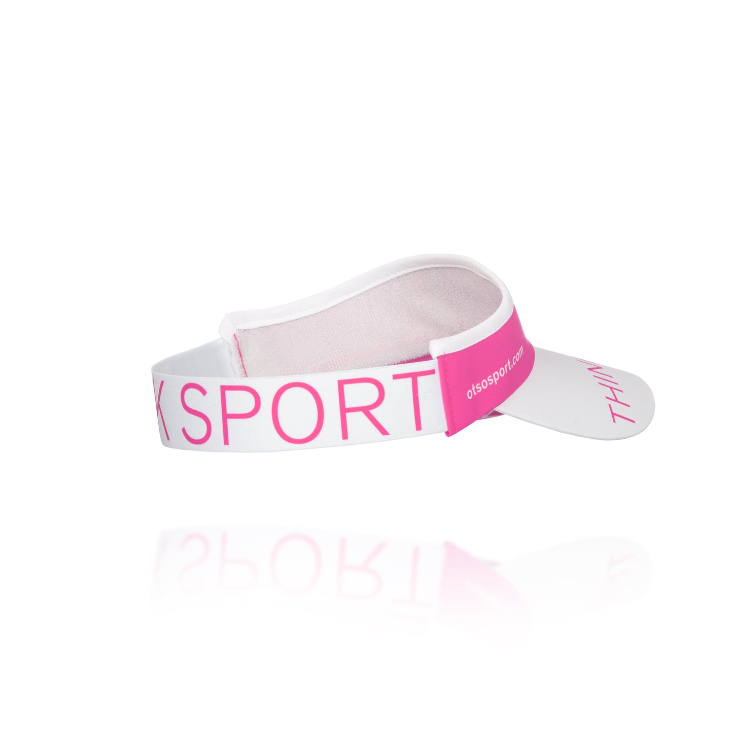 Visor Fluo Pink & White