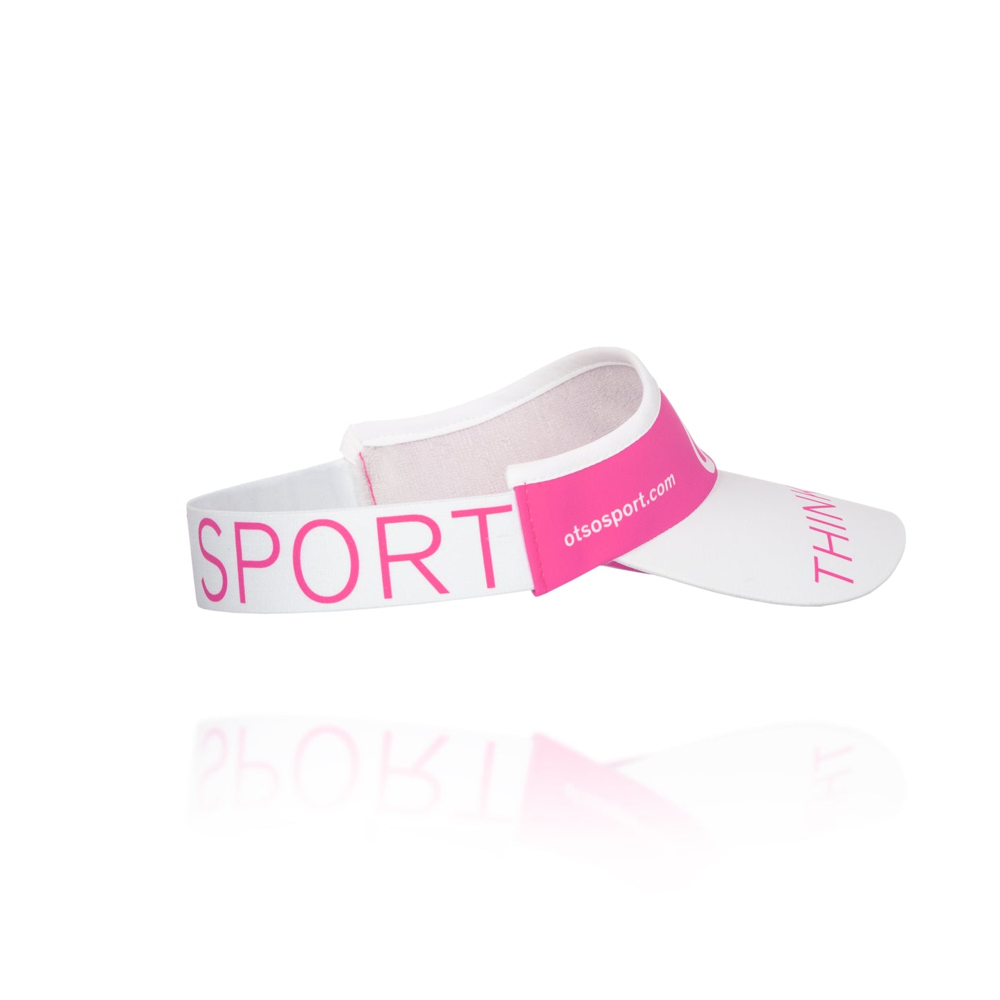 Visor Fluo Pink & White
