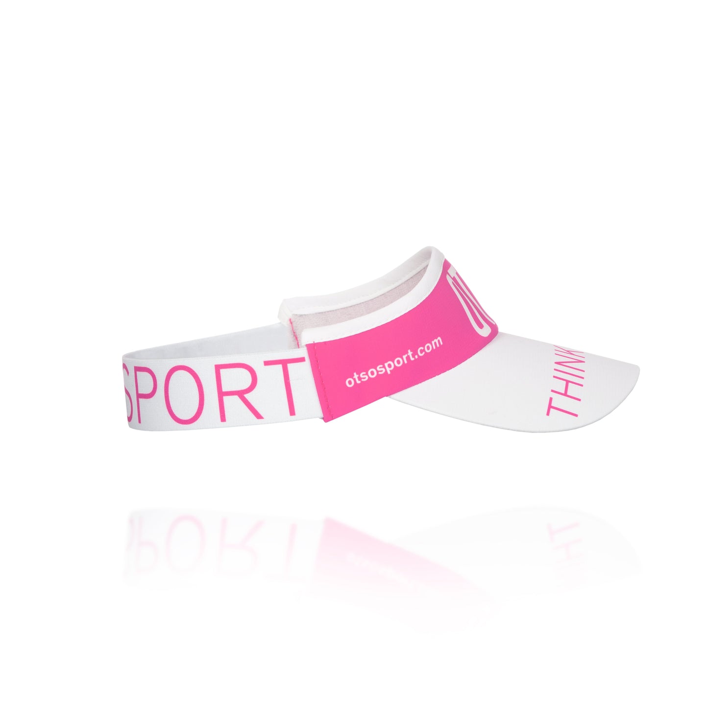 Visor Fluo Pink & White