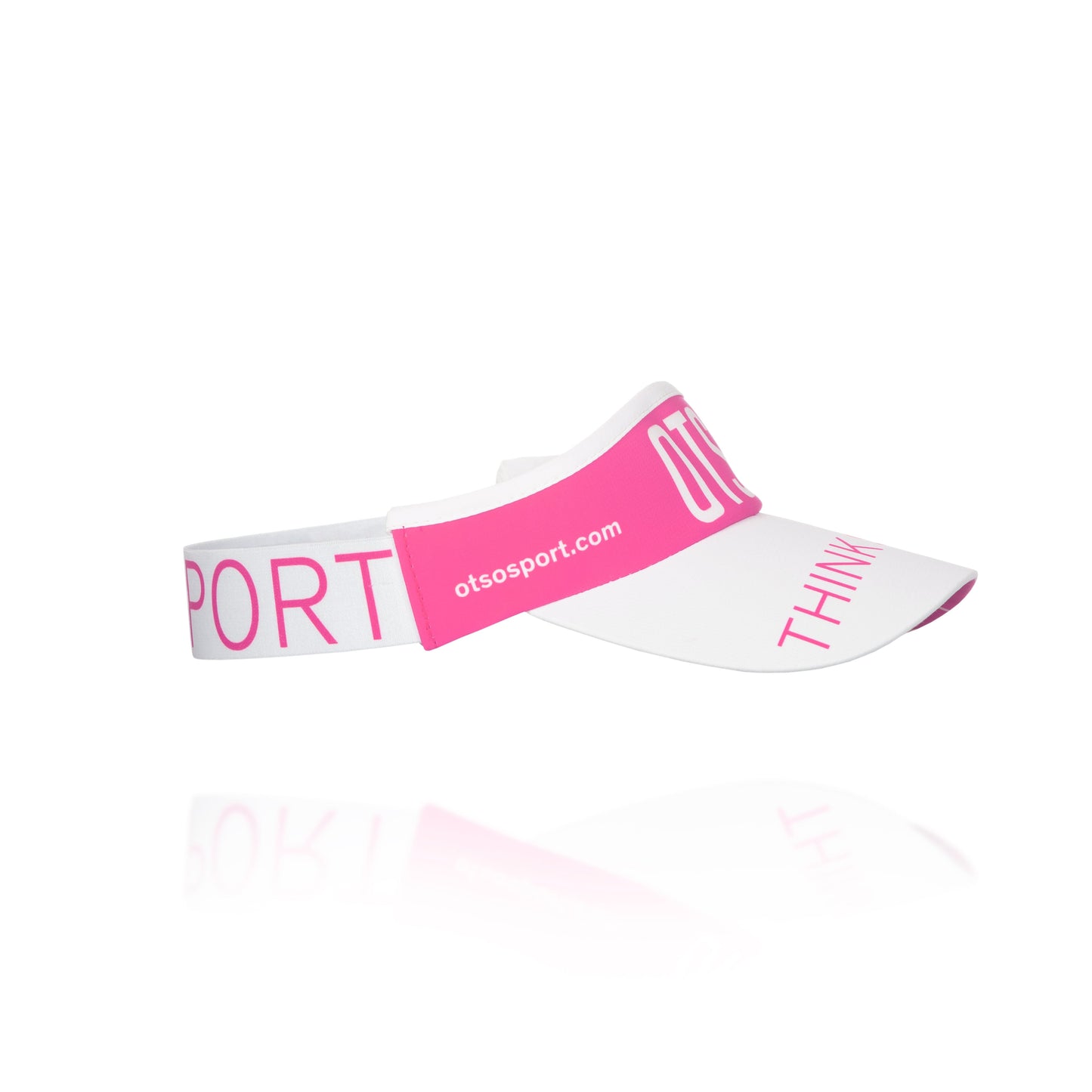 Visor Fluo Pink & White