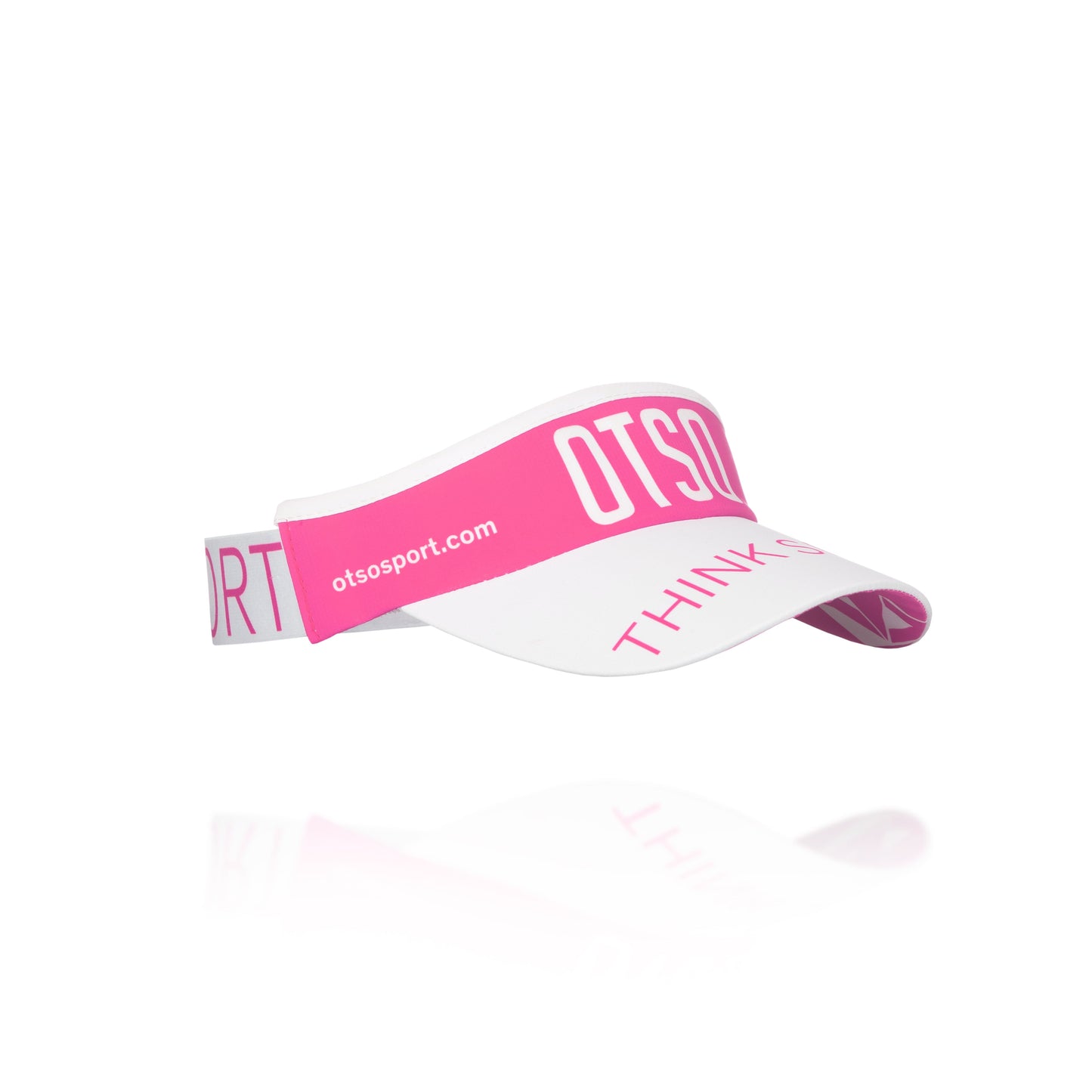 Visor Fluo Pink & White