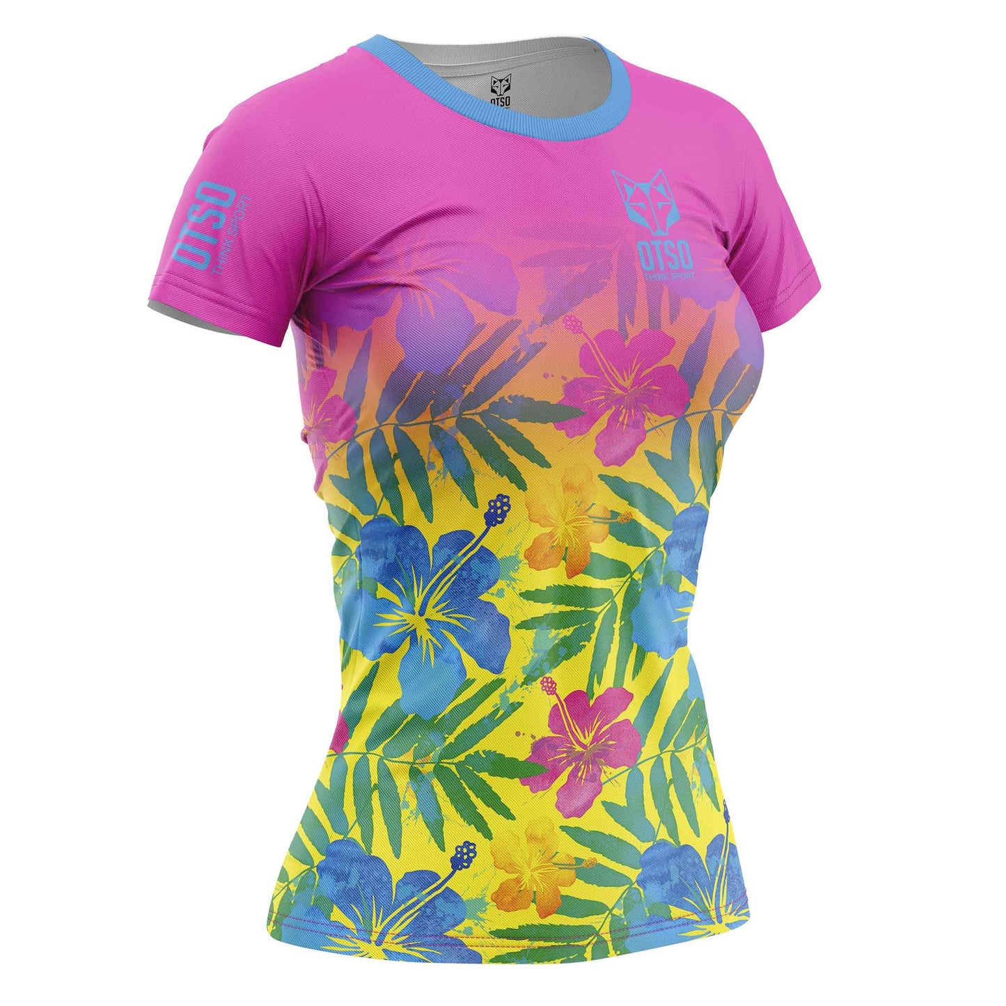 Women's Tech T-Shirt Floral