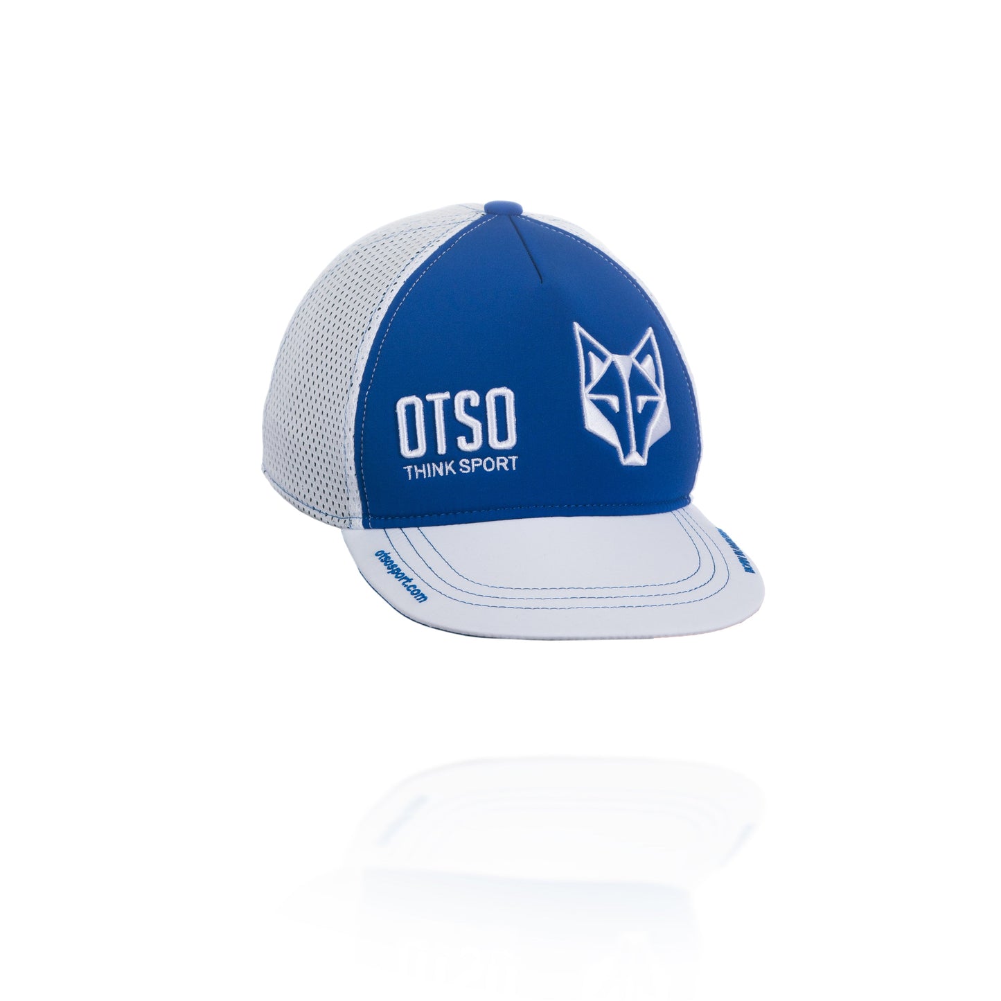Snapback Cap - Electric Blue / White