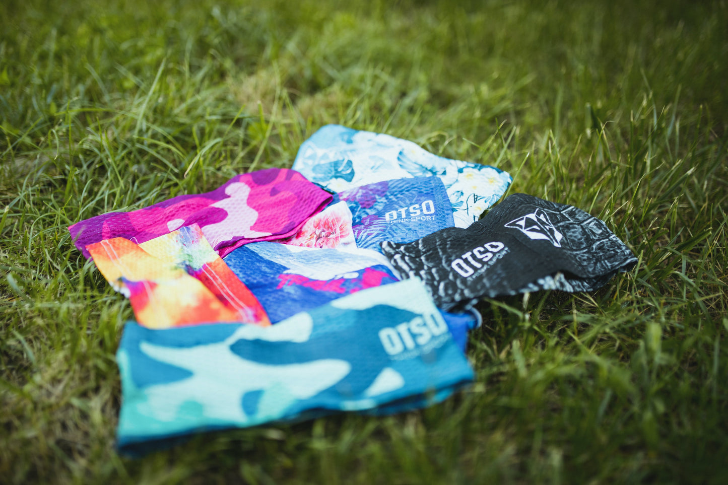 Ultra Light Headband Camo Blue
